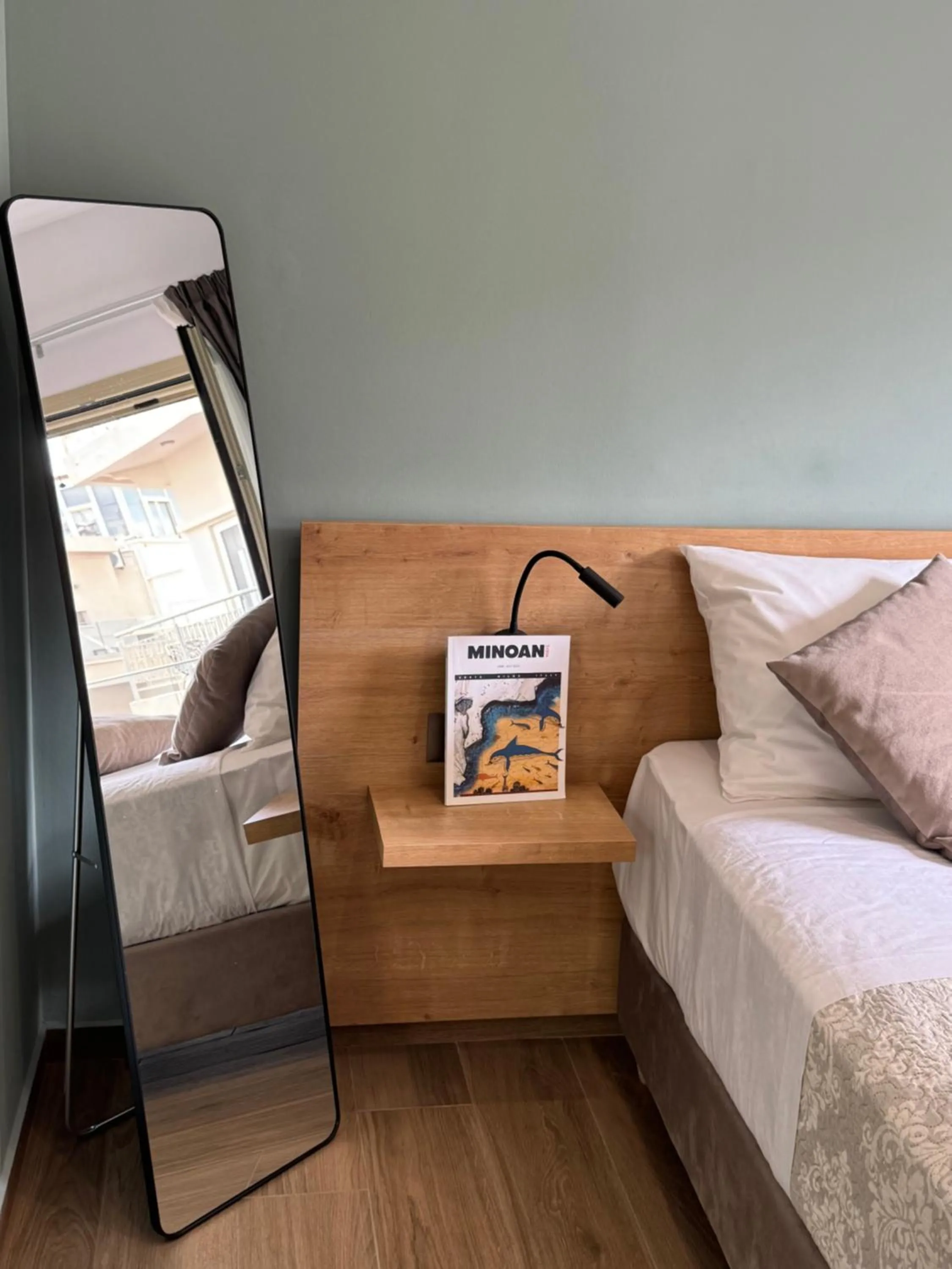 Bed in Cathedral Suites