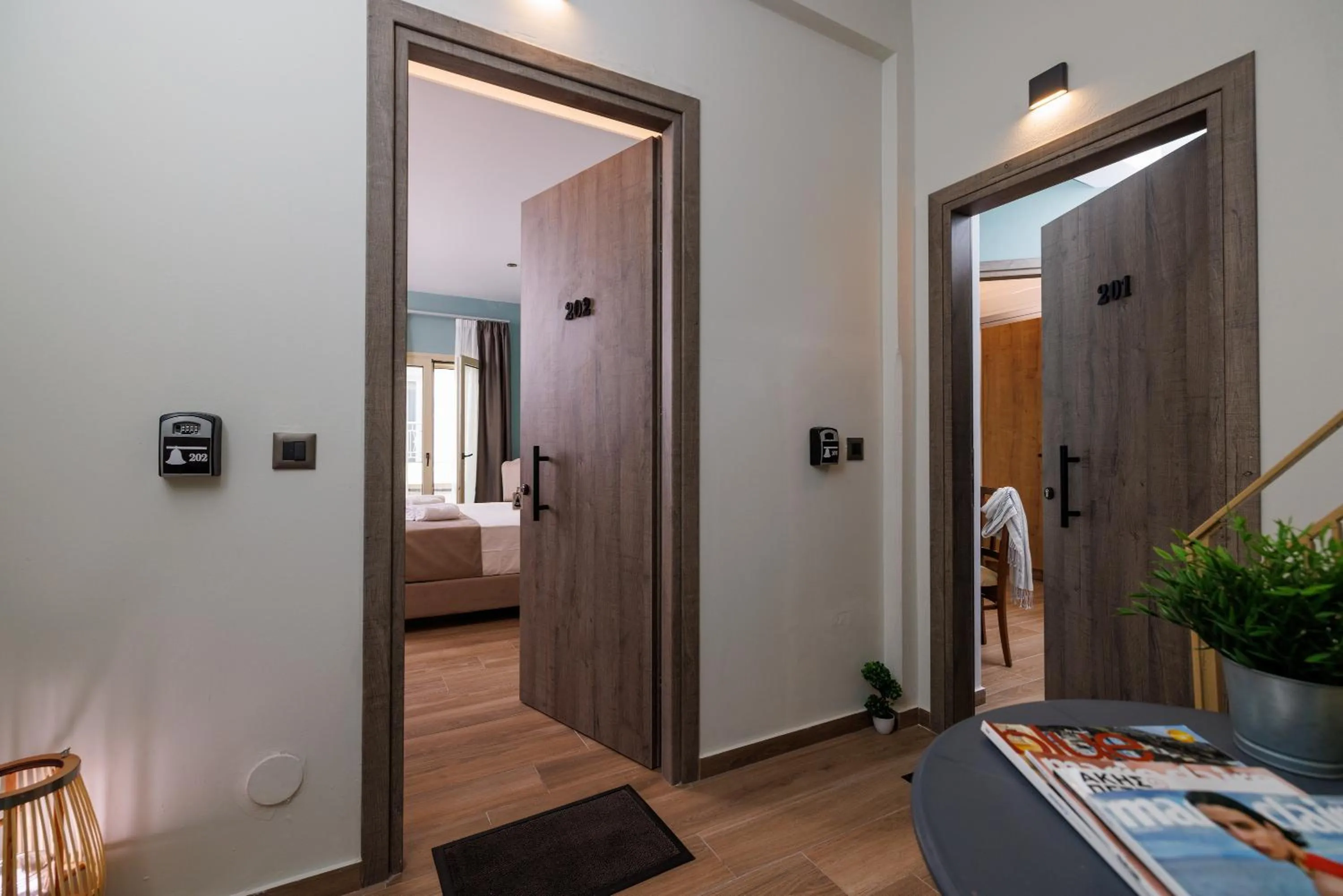 Bed in Cathedral Suites