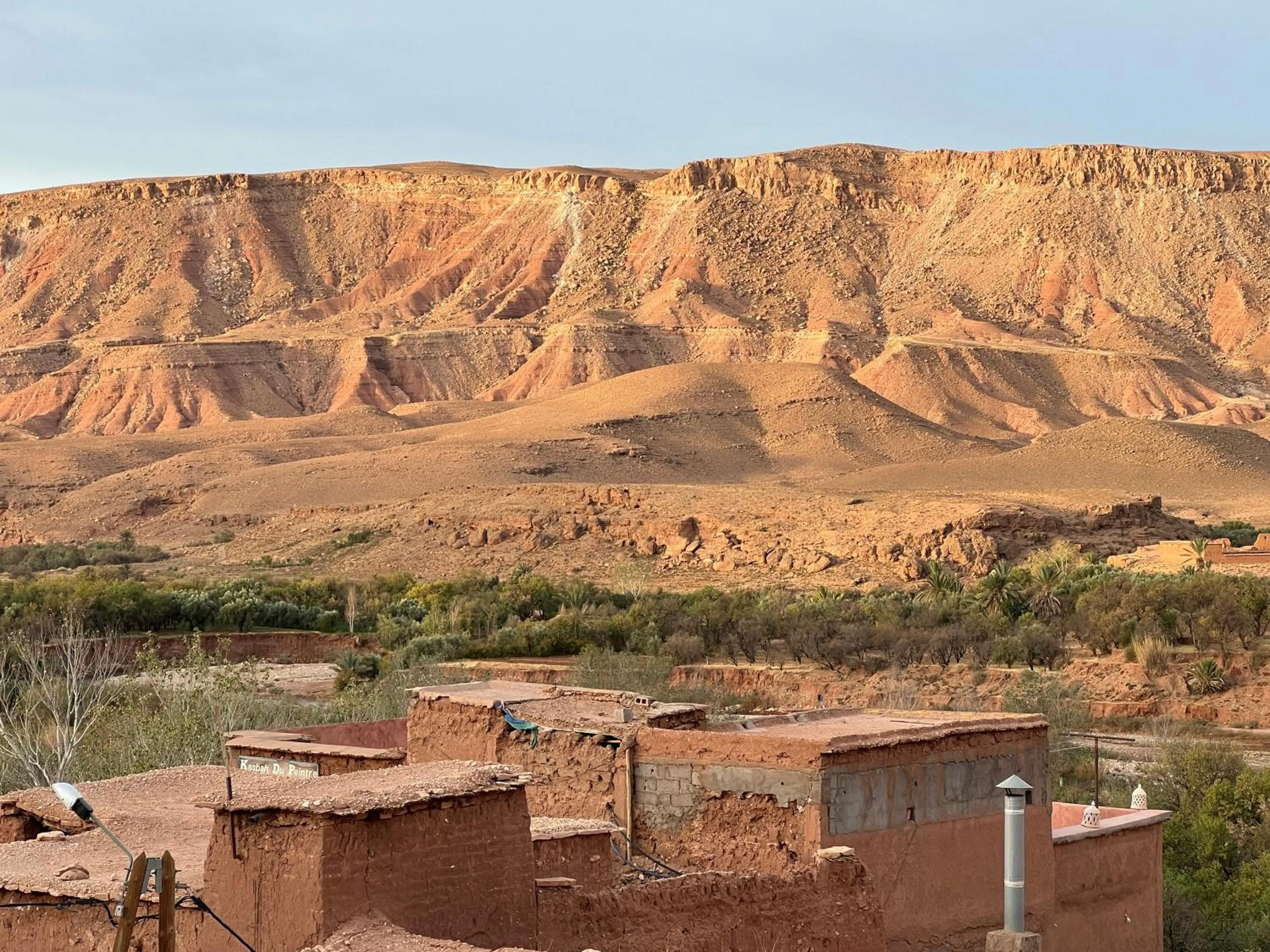 Balcony/Terrace in Kasbah Tigmi El Janoub