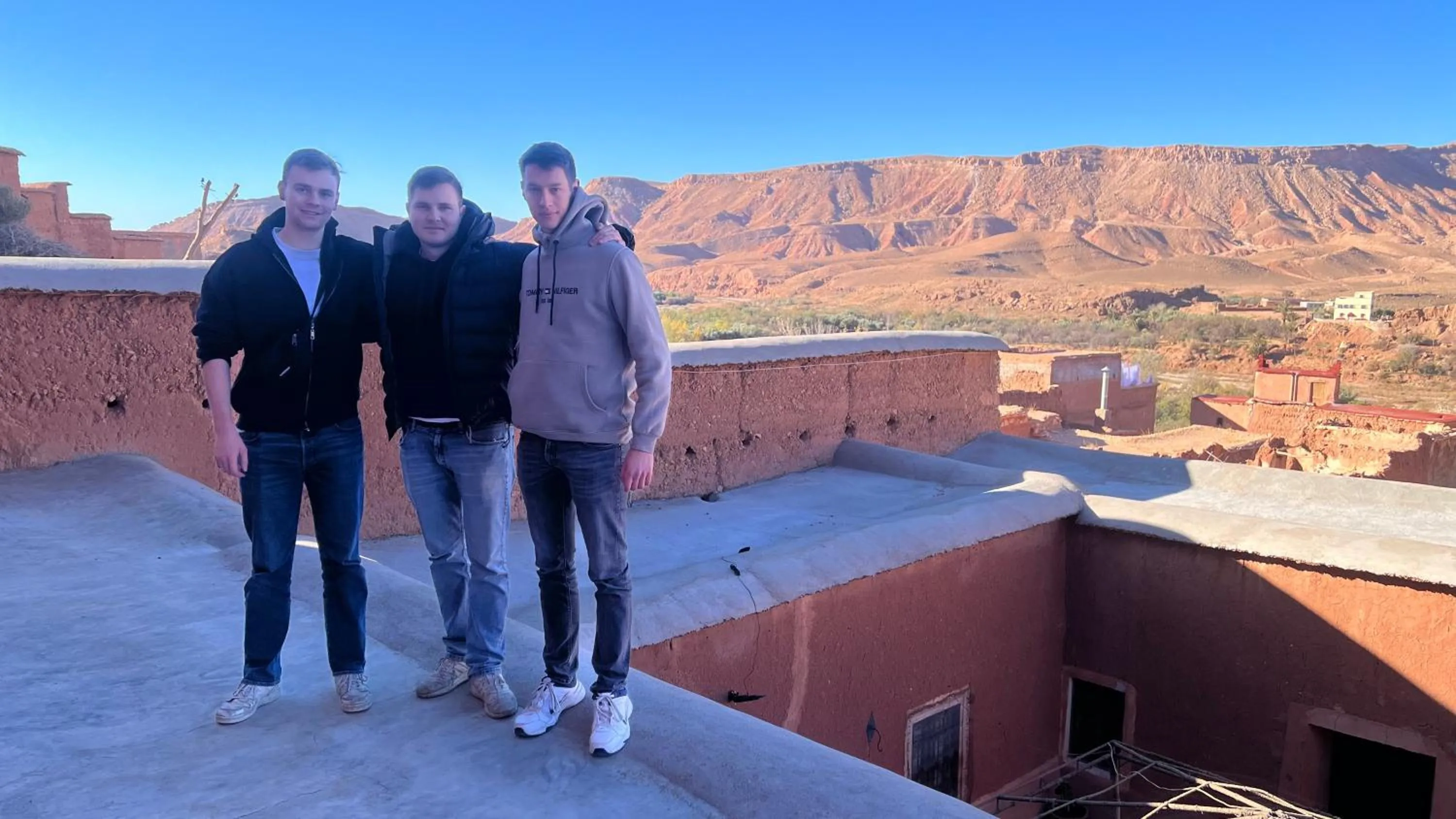 Natural landscape in Kasbah Tigmi El Janoub