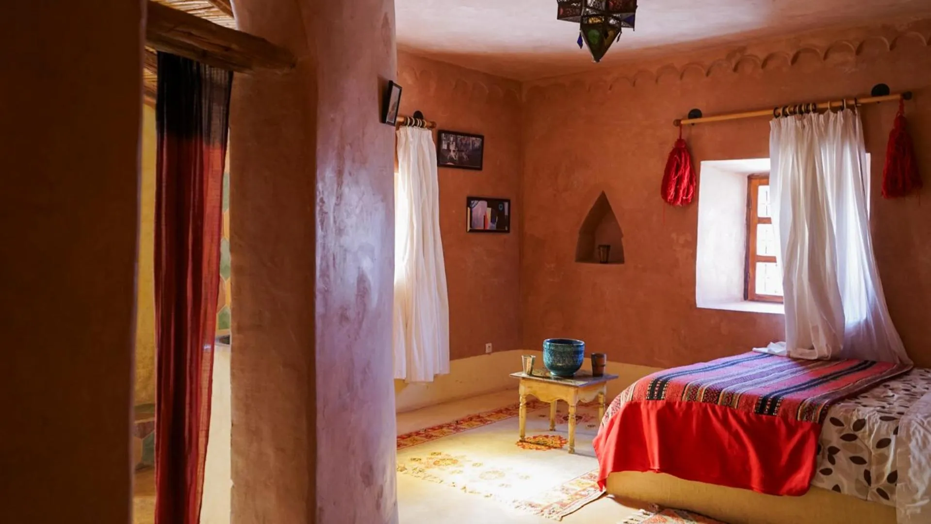 Bed in Kasbah Tigmi El Janoub