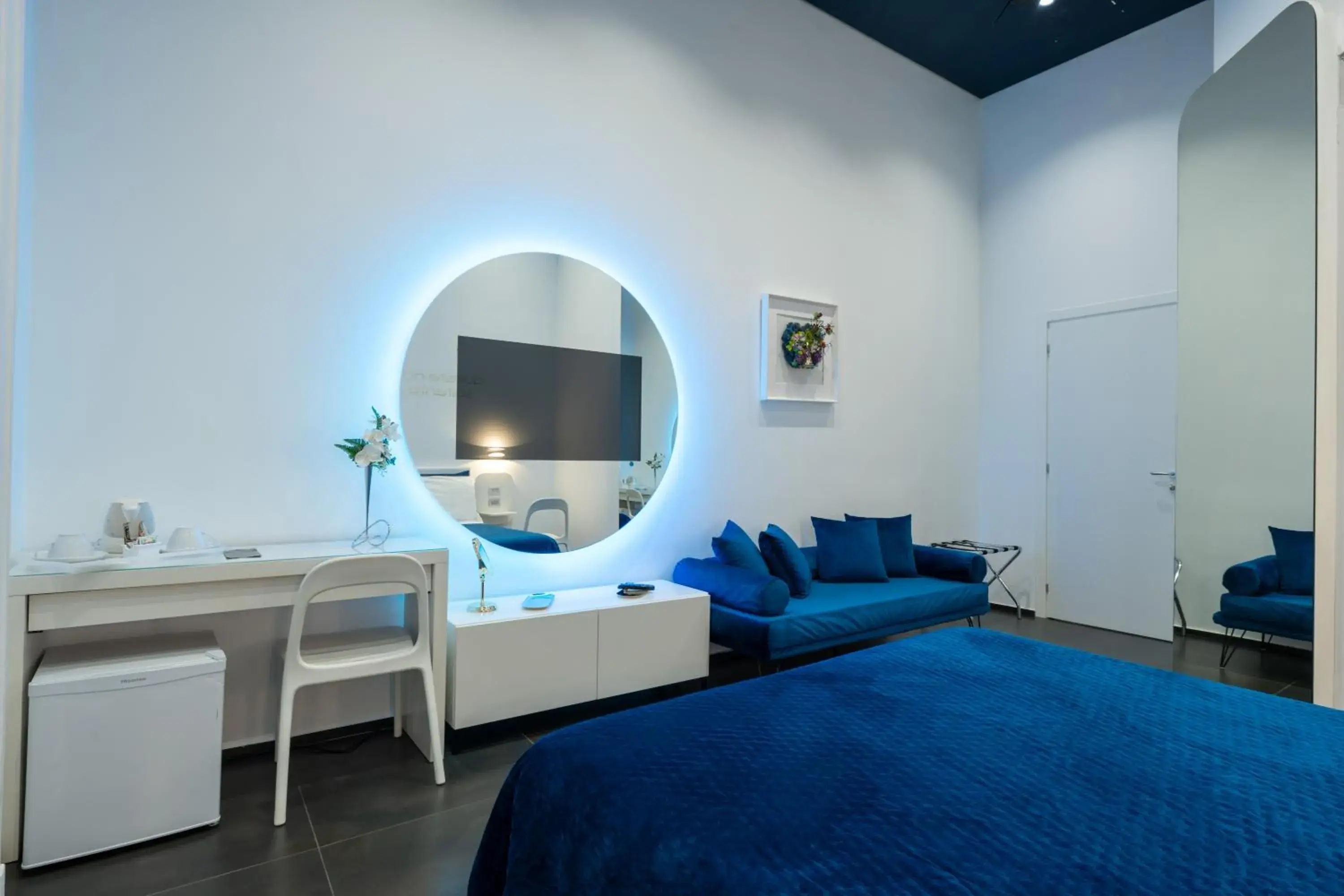 Bed in Skyhouse Chiatamone Bed in Skyhouse Chiatamone