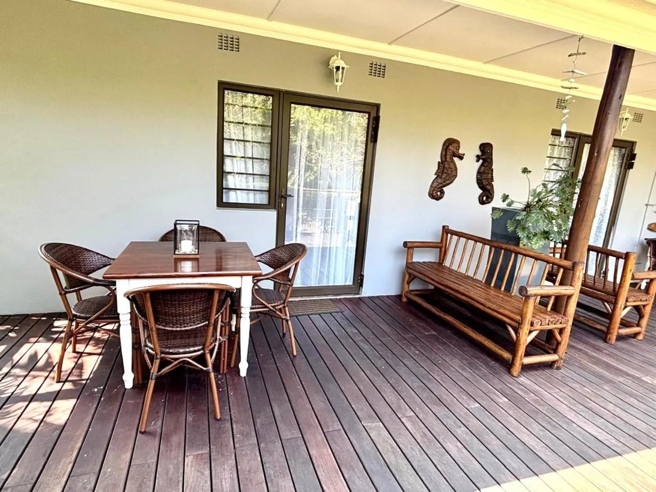 Balcony/Terrace in Leopard Corner Lodge