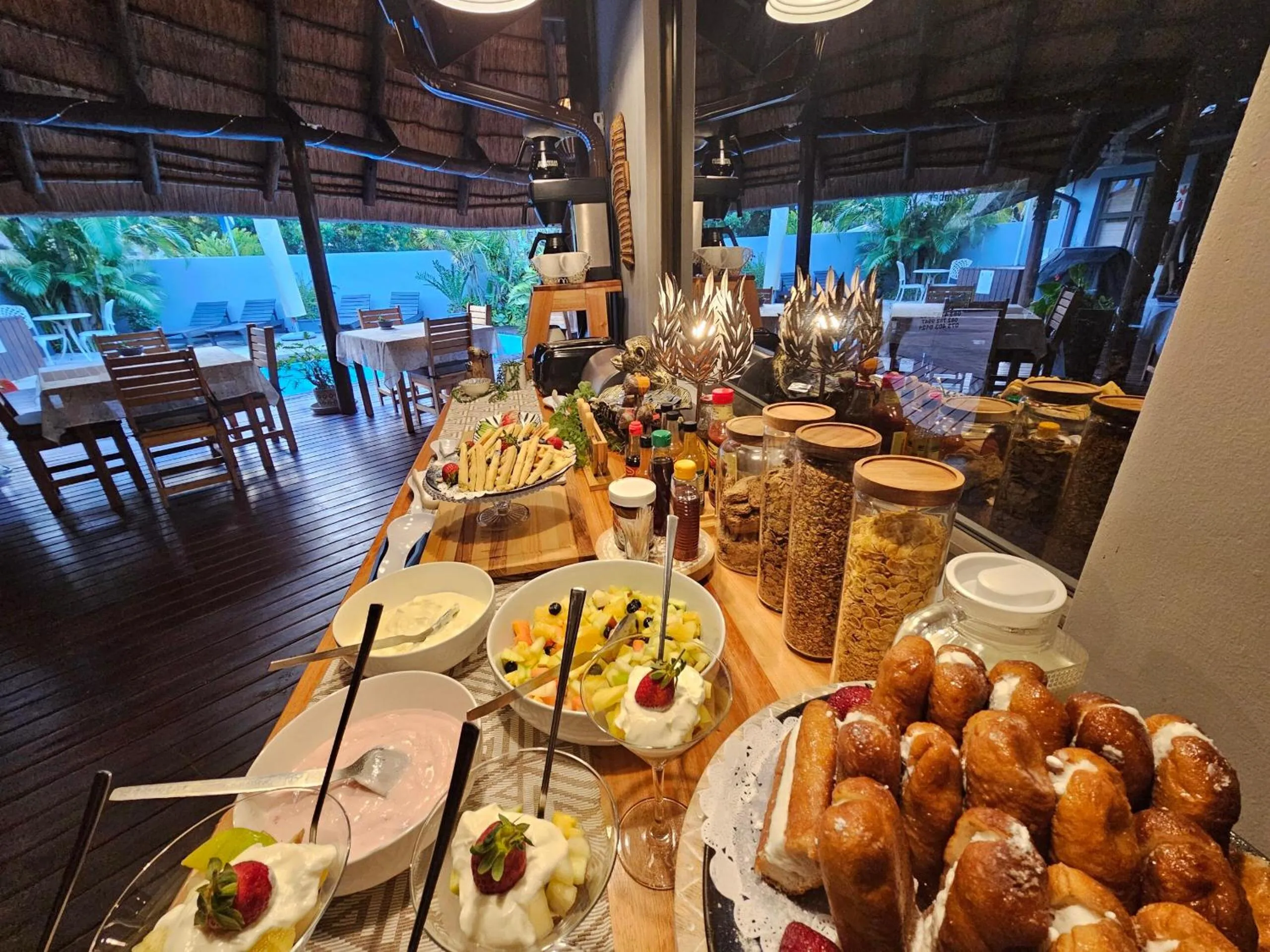 Food and drinks in Leopard Corner Lodge