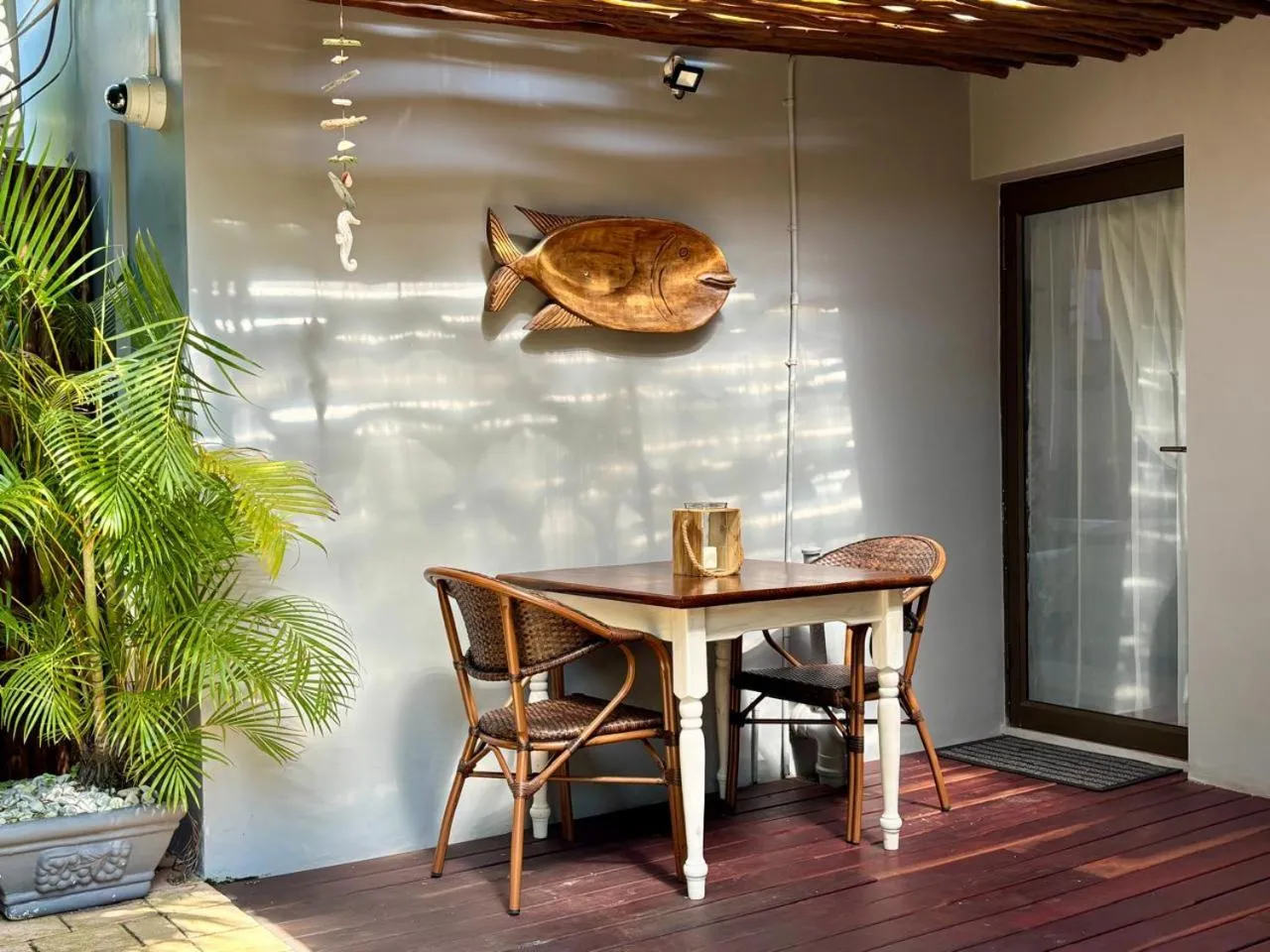 Patio in Leopard Corner Lodge