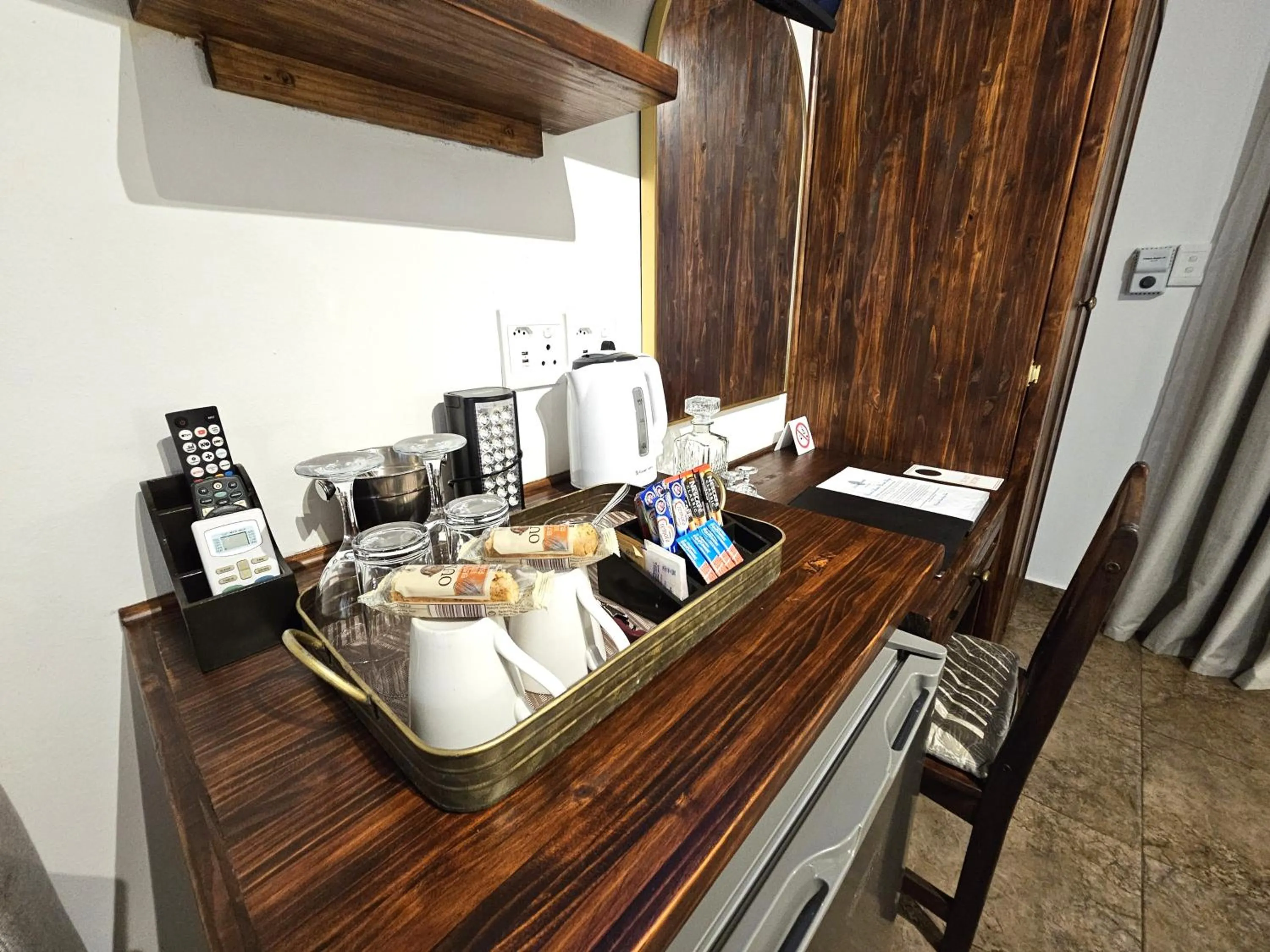 Coffee/tea facilities in Leopard Corner Lodge