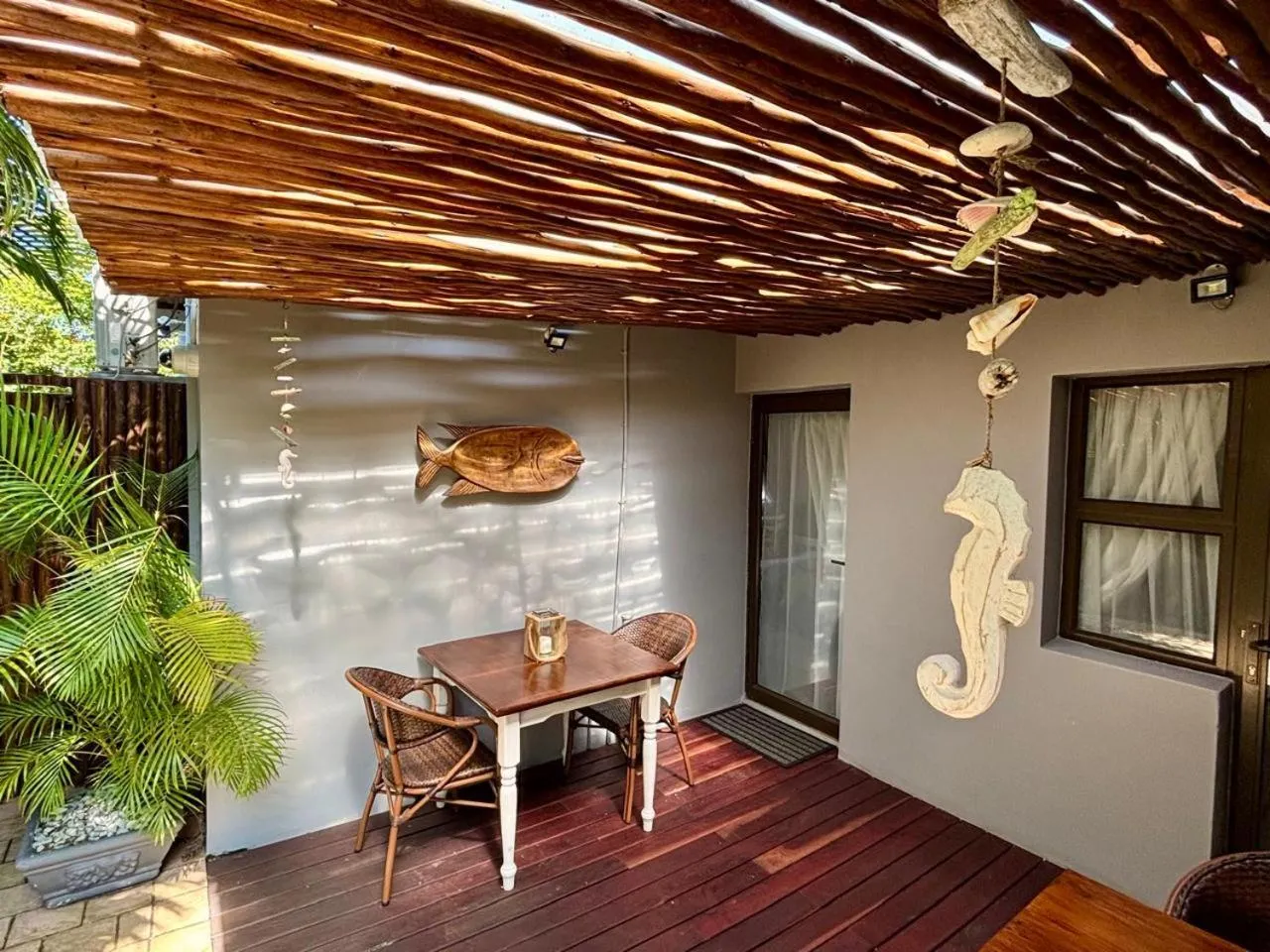 Patio in Leopard Corner Lodge