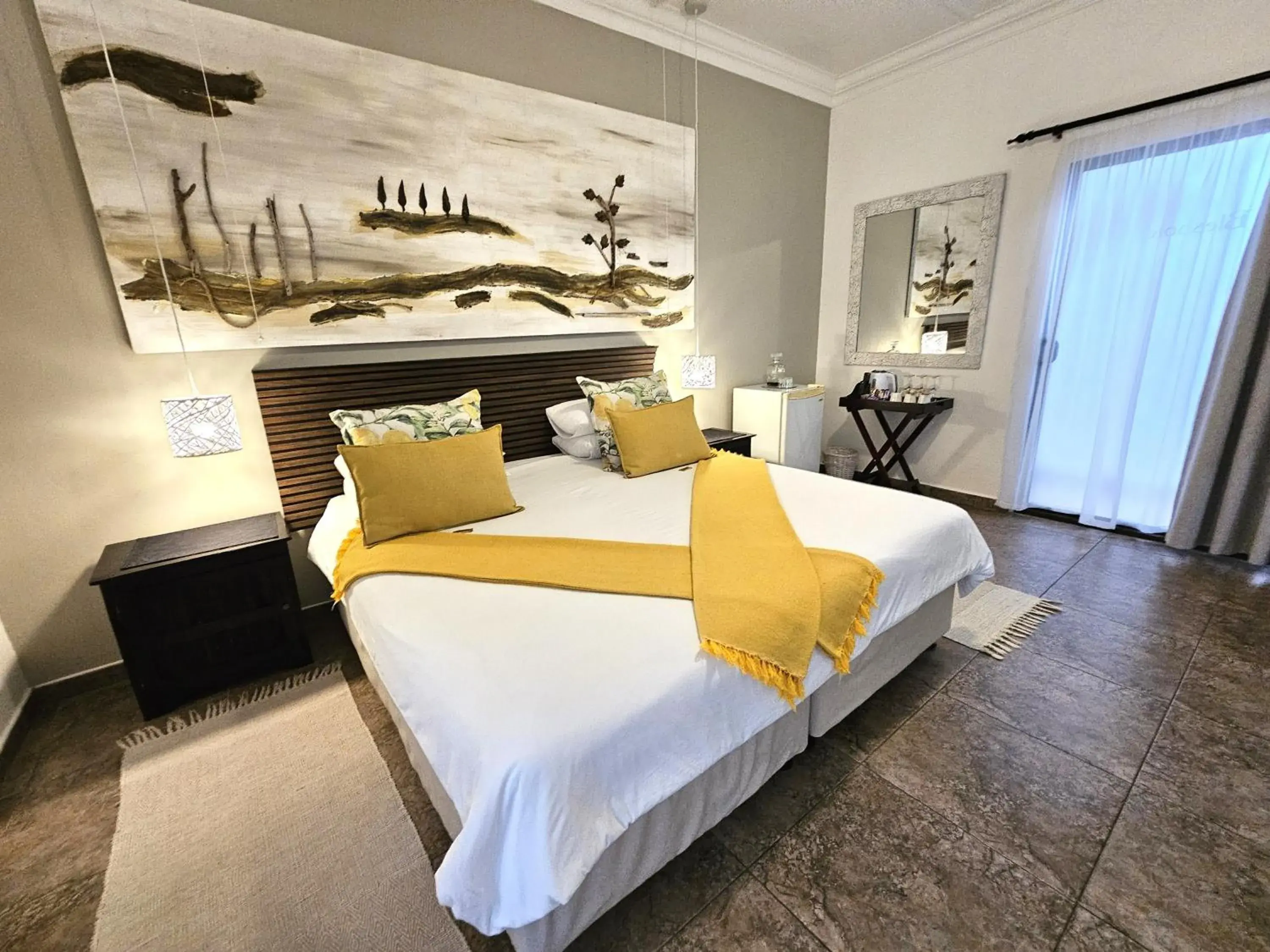 Luxury Twin/King Two Bedroom Garden View Room with Patio - single occupancy in Leopard Corner Lodge Luxury Twin/King Two Bedroom Garden View Room with Patio - single occupancy in Leopard Corner Lodge