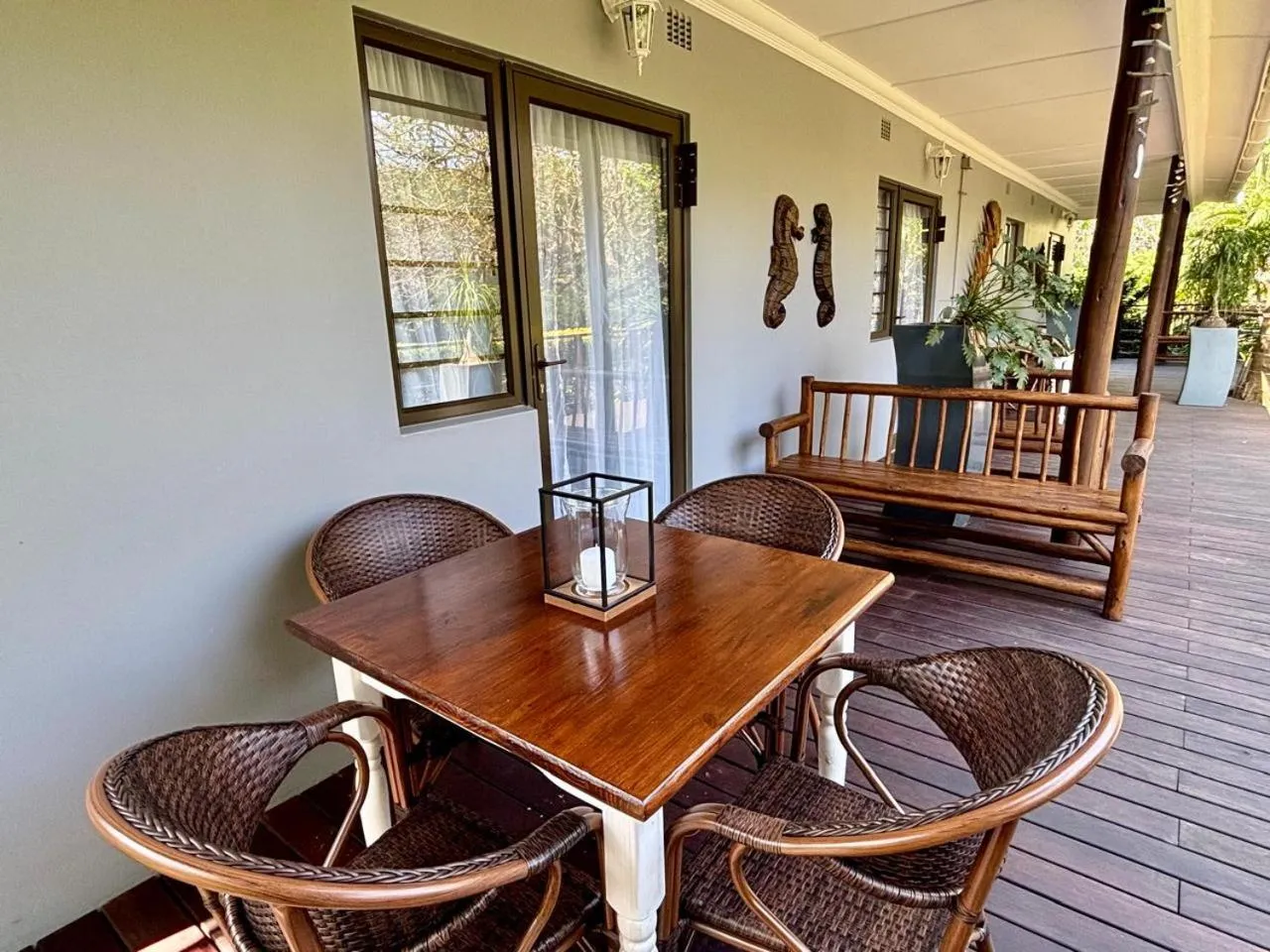 Balcony/Terrace in Leopard Corner Lodge