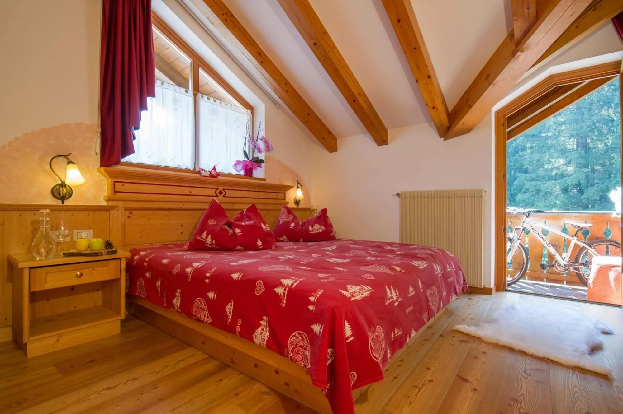 View (from property/room), Bed in Baita Velon