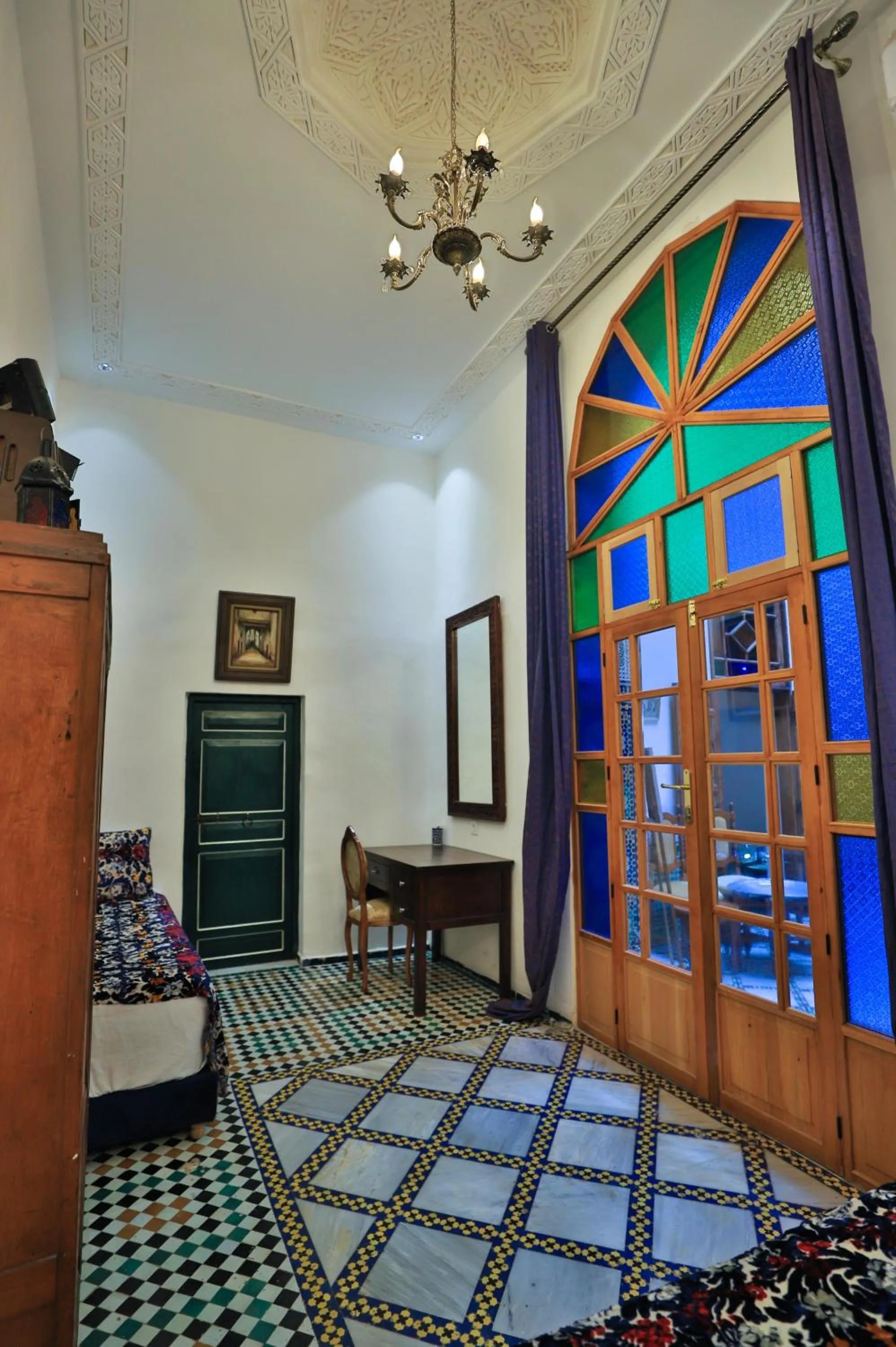 Bedroom in Dar Usham Fes Luxury Guest House