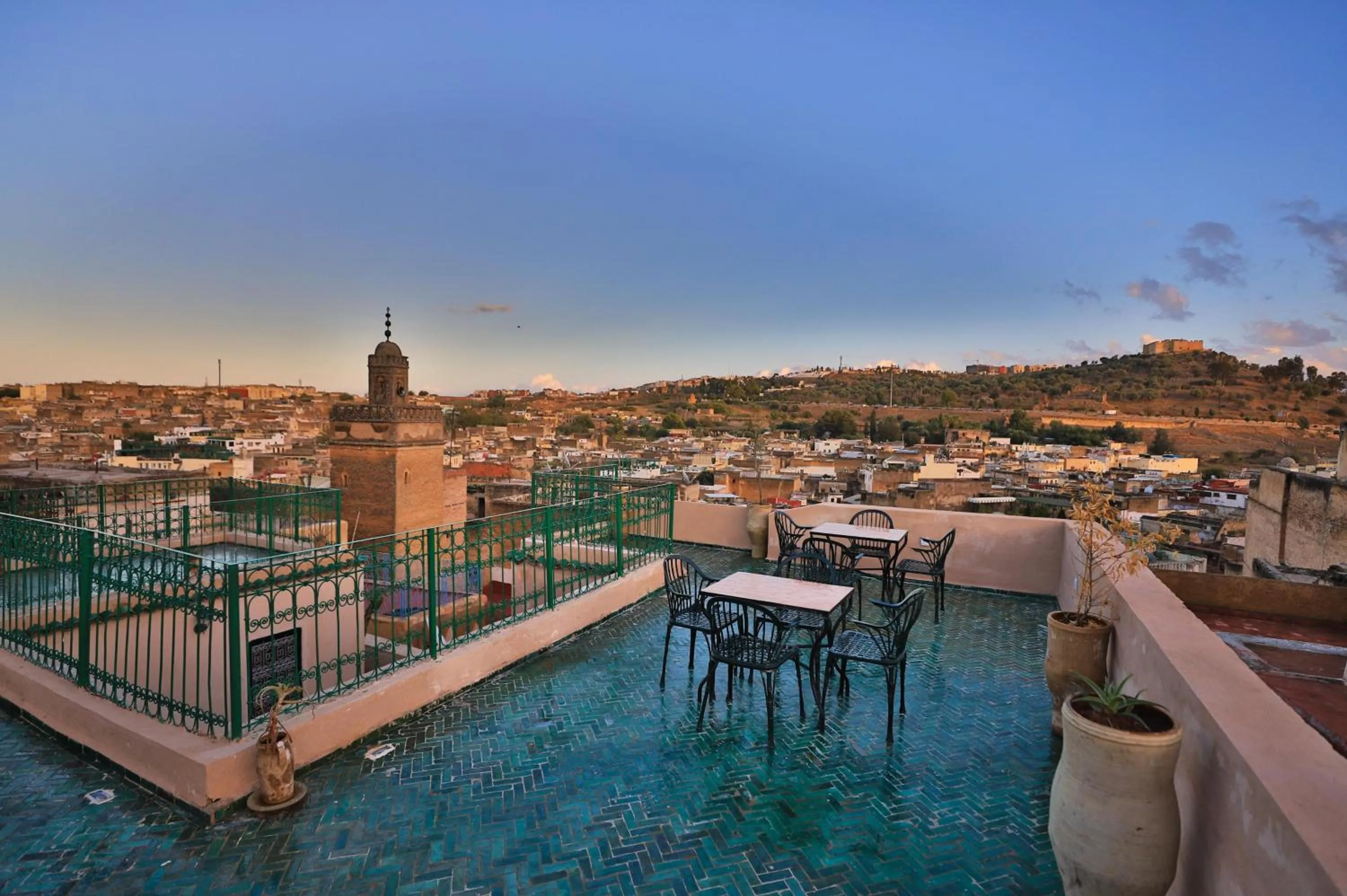 Patio in Dar Usham Fes Luxury Guest House