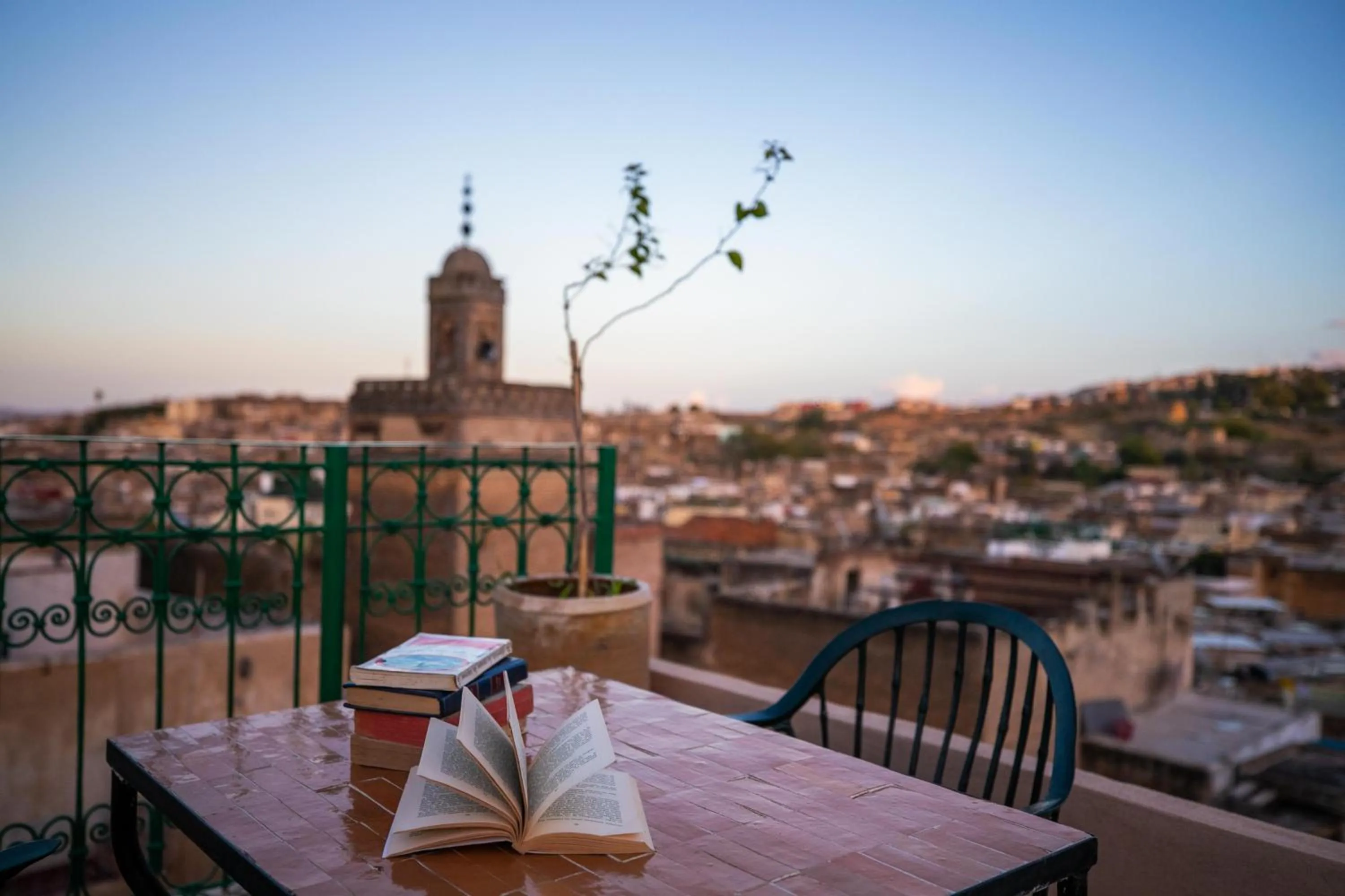 Patio in Dar Usham Fes Luxury Guest House