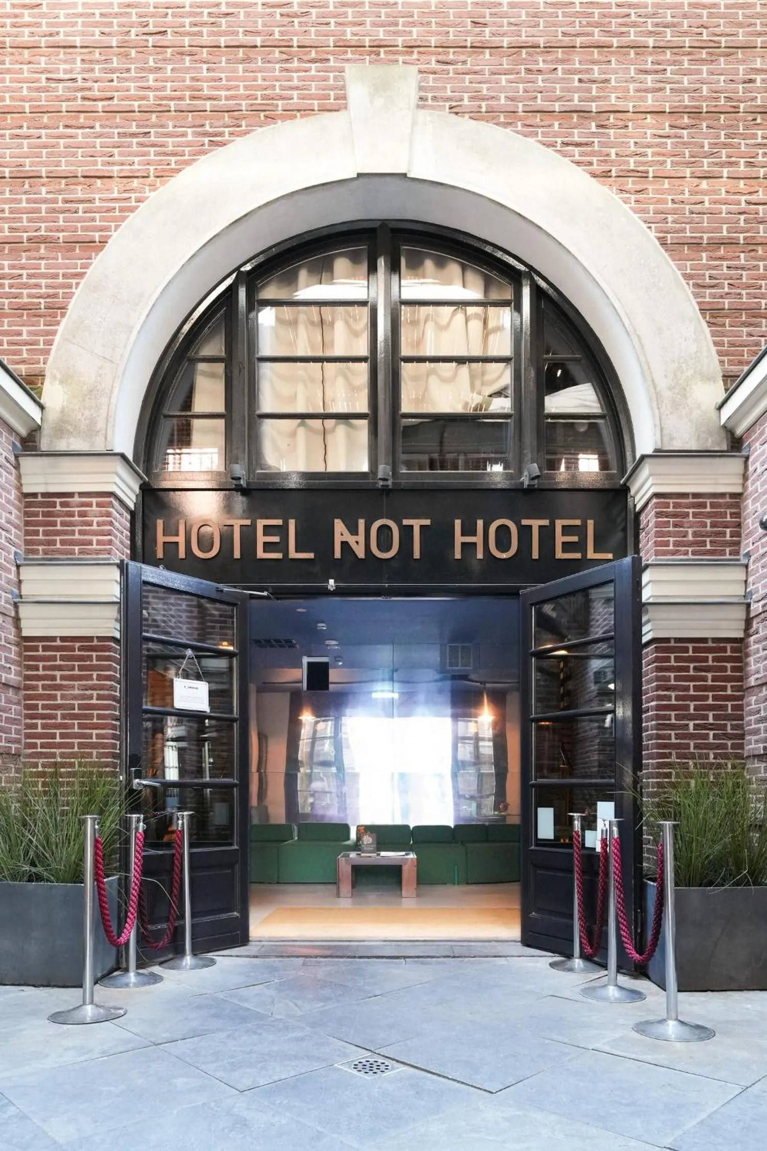 Facade/entrance in Hotel Not Hotel Amsterdam