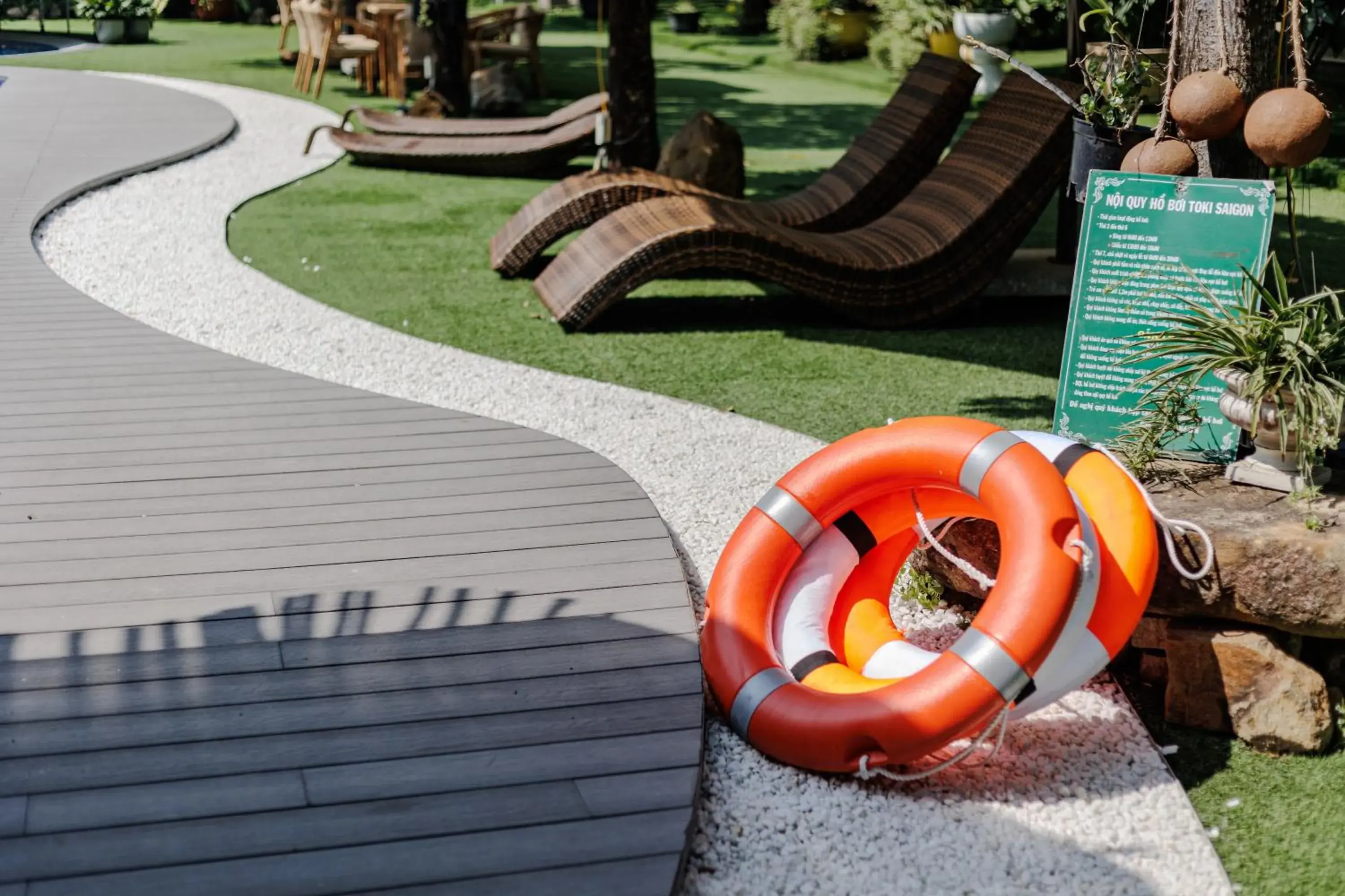 Swimming pool in Hidden Mansions Saigon Resort Swimming pool in Hidden Mansions Saigon Resort