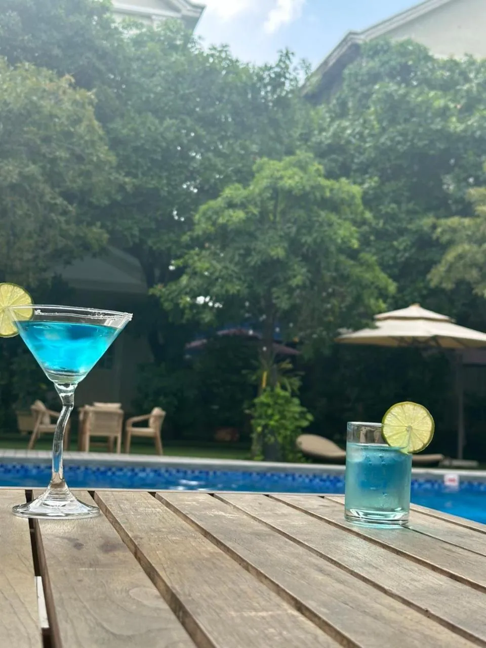 Drinks in Hidden Mansions Saigon Resort