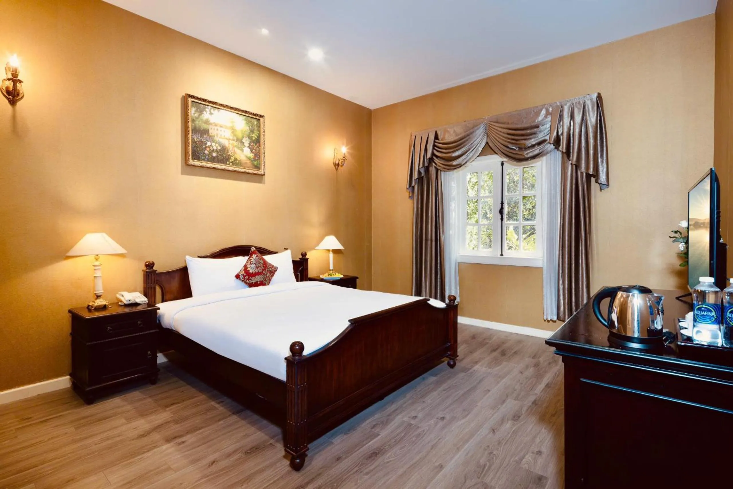 Bedroom, Bed in Hidden Mansions Saigon Resort