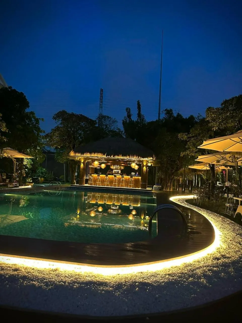 Swimming pool in Hidden Mansions Saigon Resort