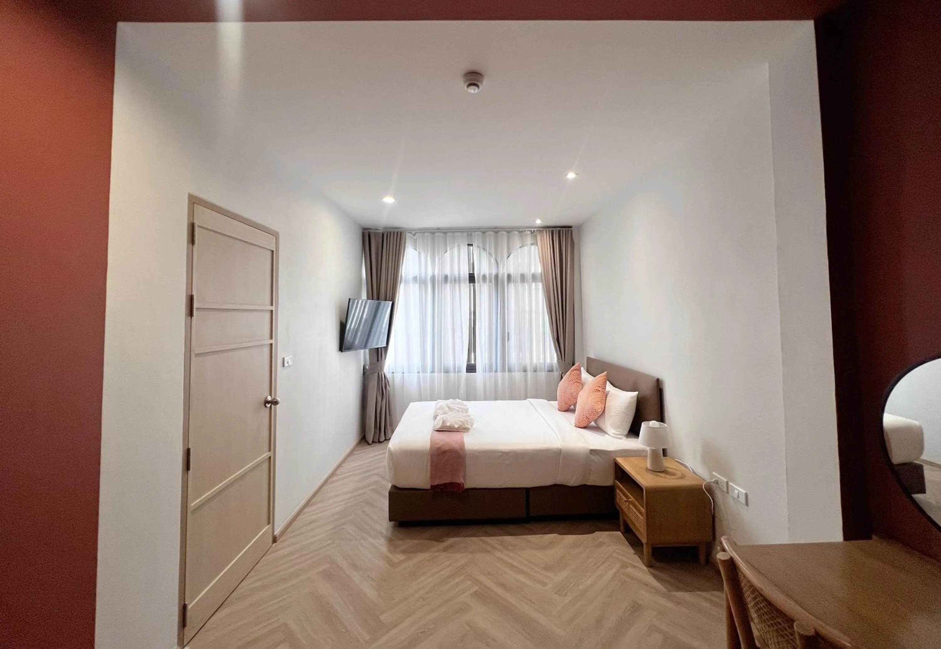 Bed in SO Zen Hotel Silom Bangkok