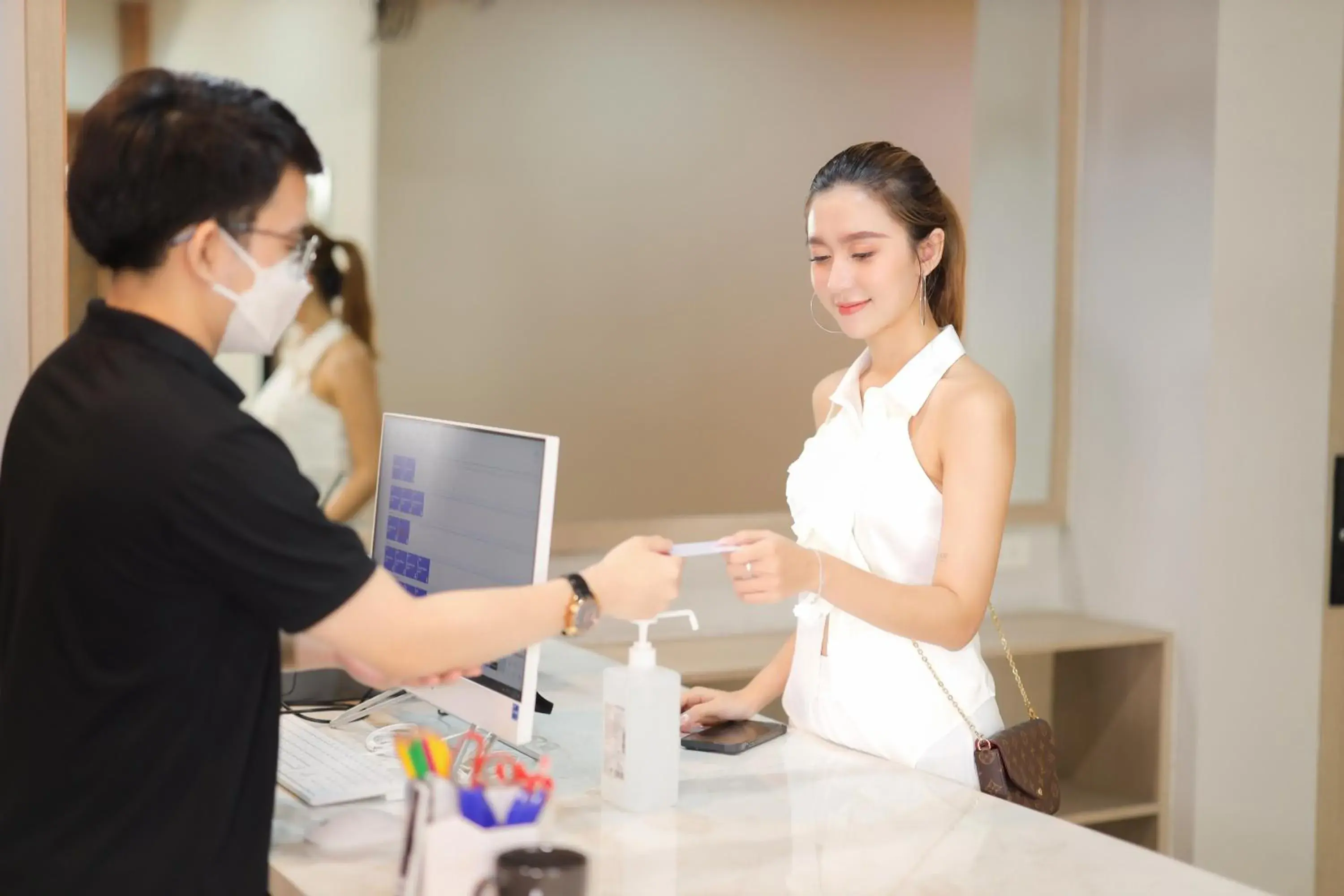 Staff in G5 Hostel Staff in G5 Hostel