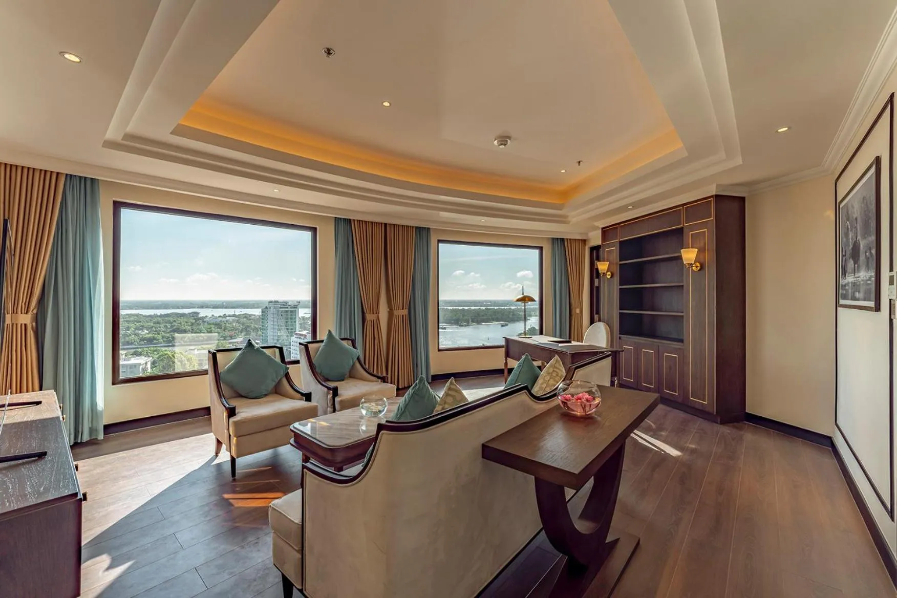 Living room in Charmant Suites a Boutique Hotel Can Tho