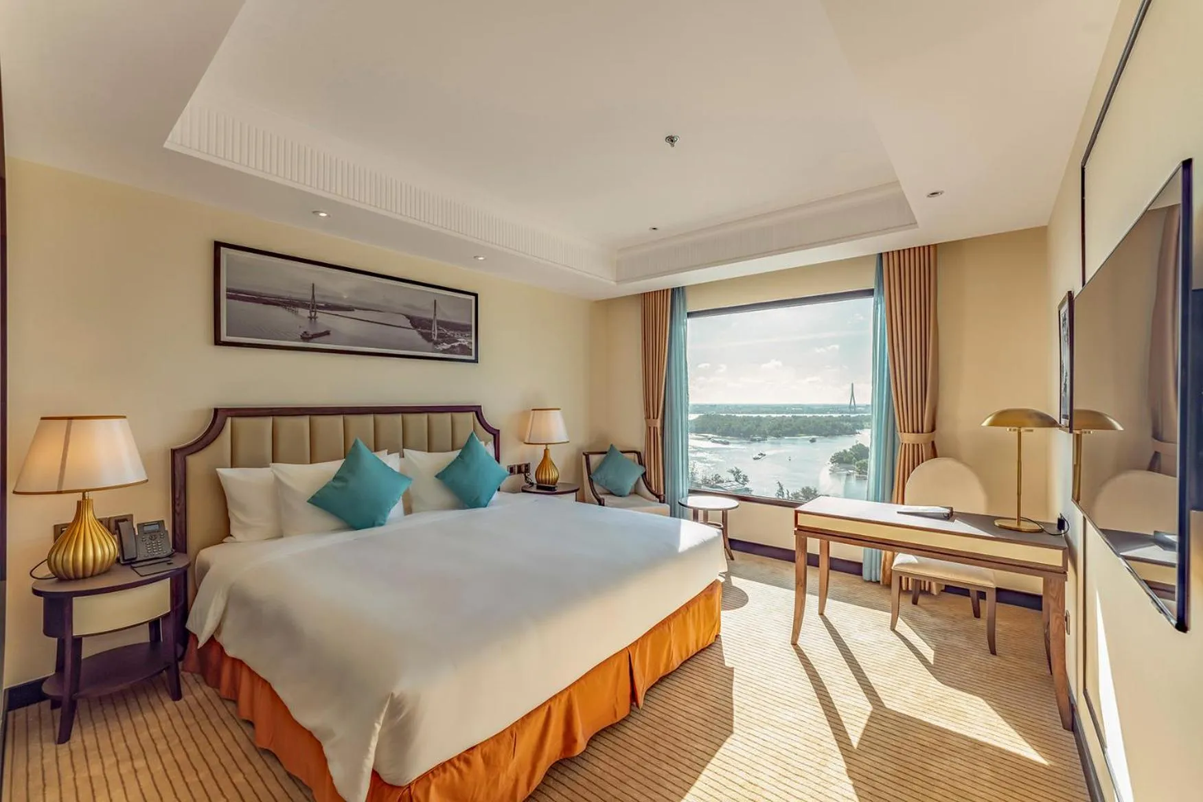 Bedroom, Bed in Charmant Suites a Boutique Hotel Can Tho