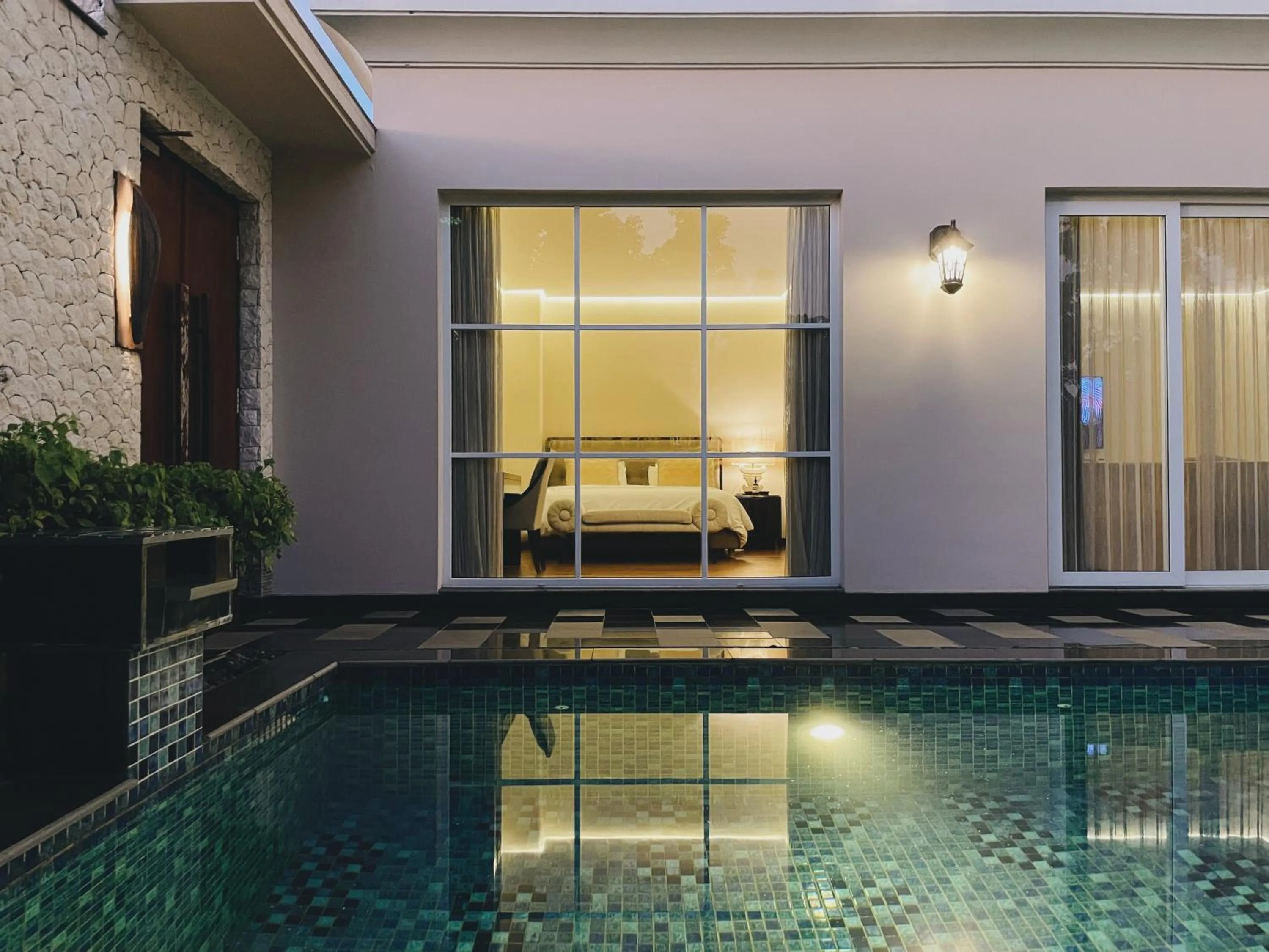 Swimming pool in Kula Kara Villas Uluwatu