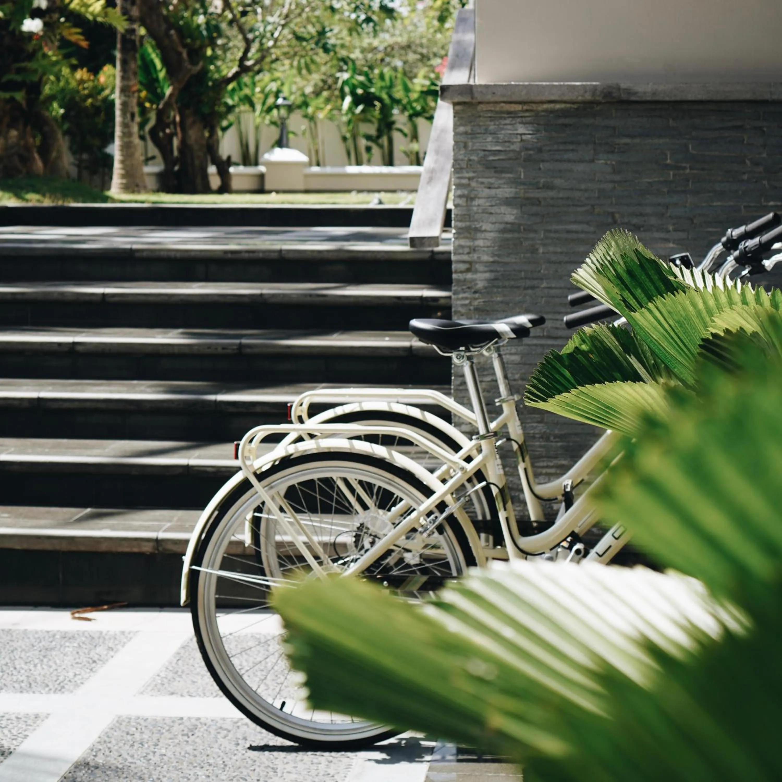 Cycling in Kula Kara Villas Uluwatu