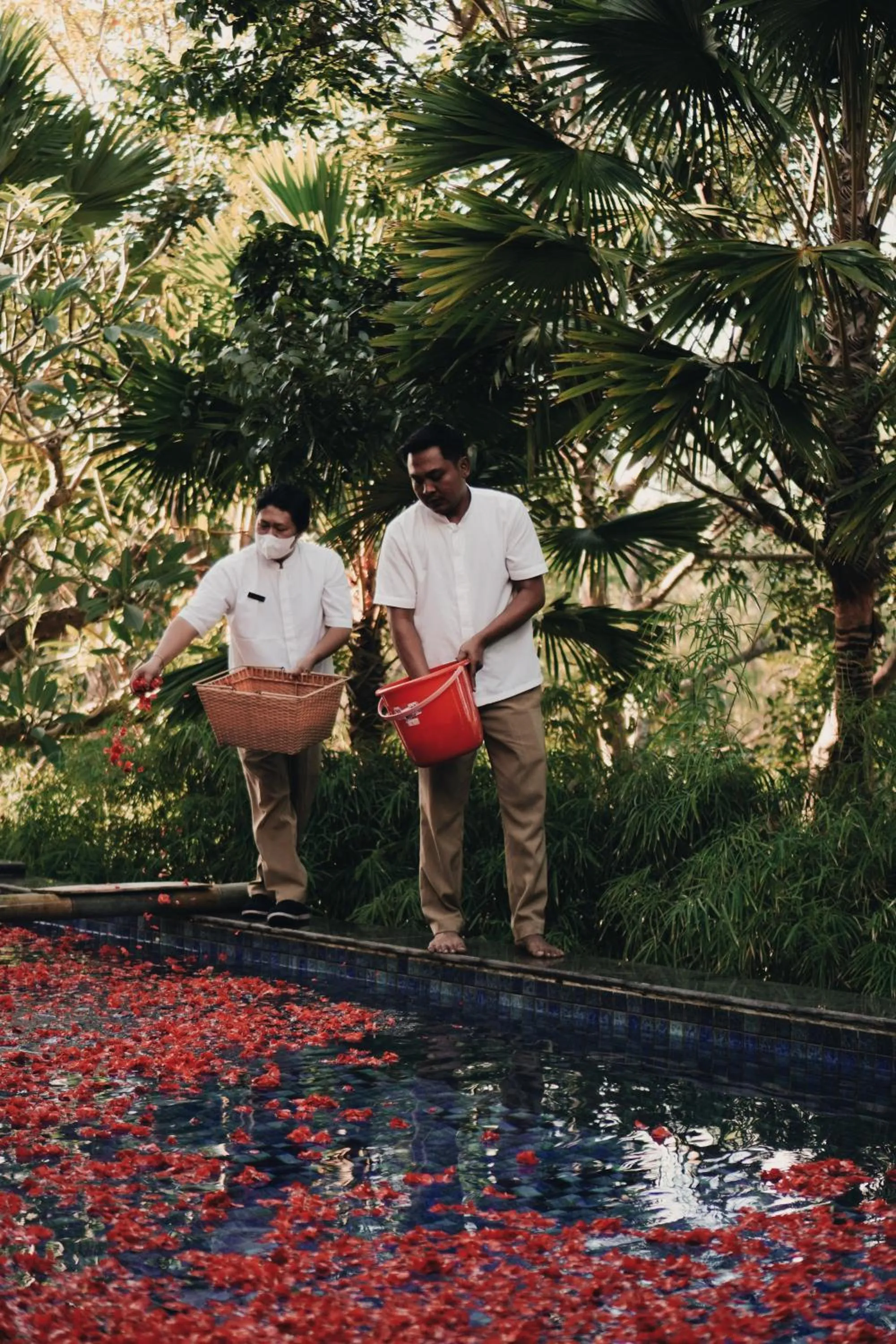 Staff in Kula Kara Villas Uluwatu