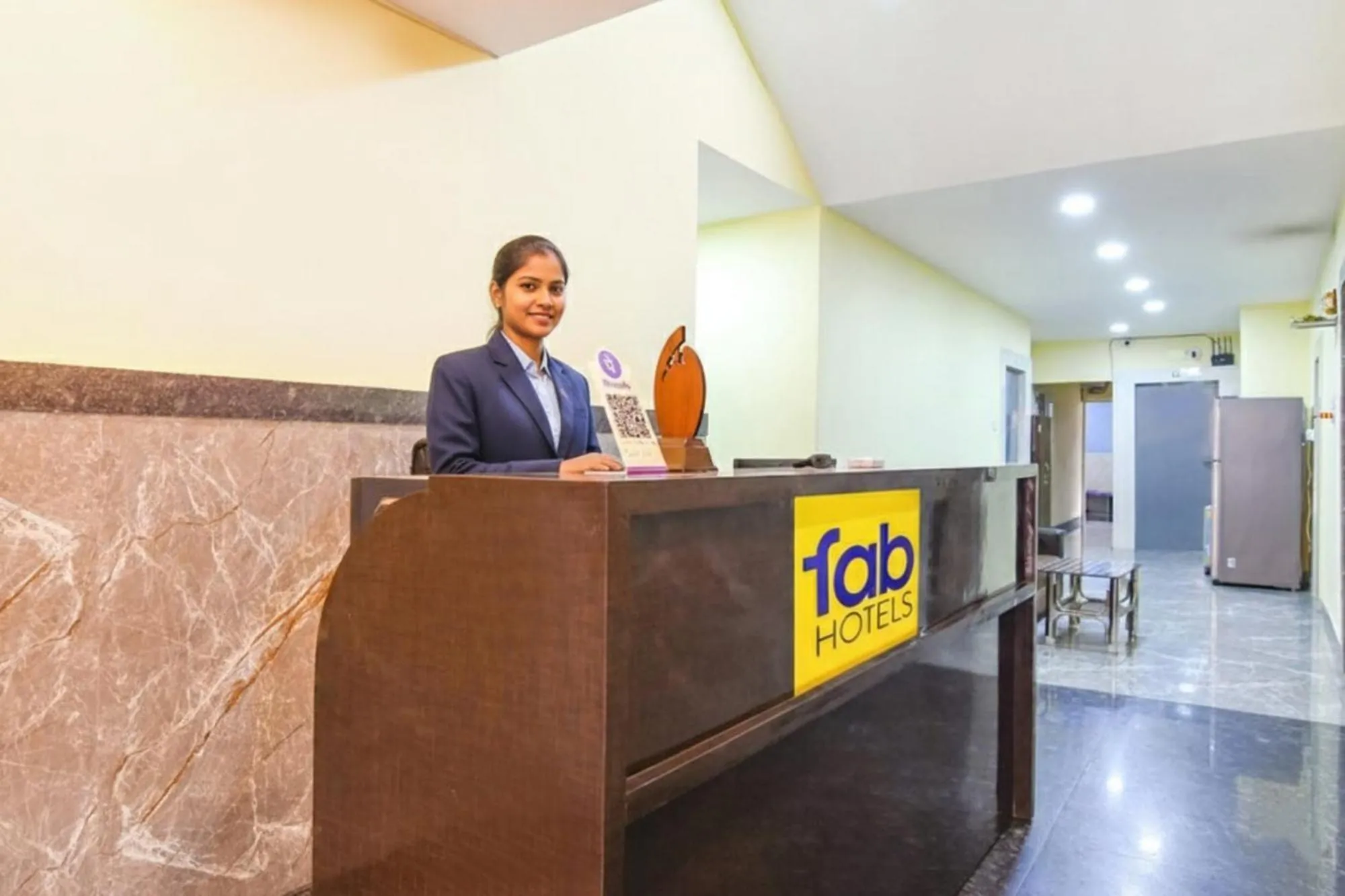 Lobby or reception in FabHotel Olive Inn I - 260m from Saltlake Sector V Metro Station