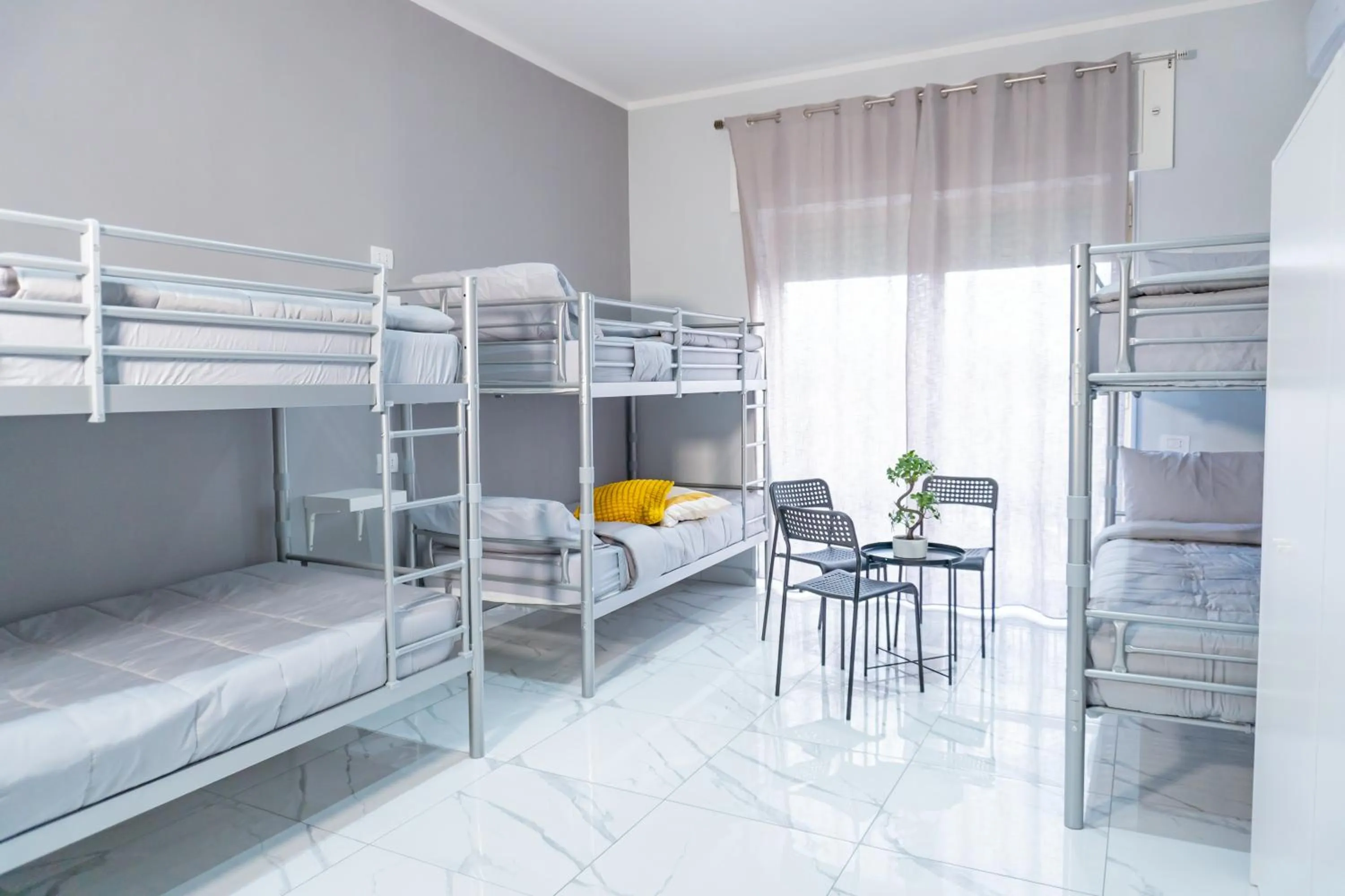 Bedroom, Bed in Hostel Partenope