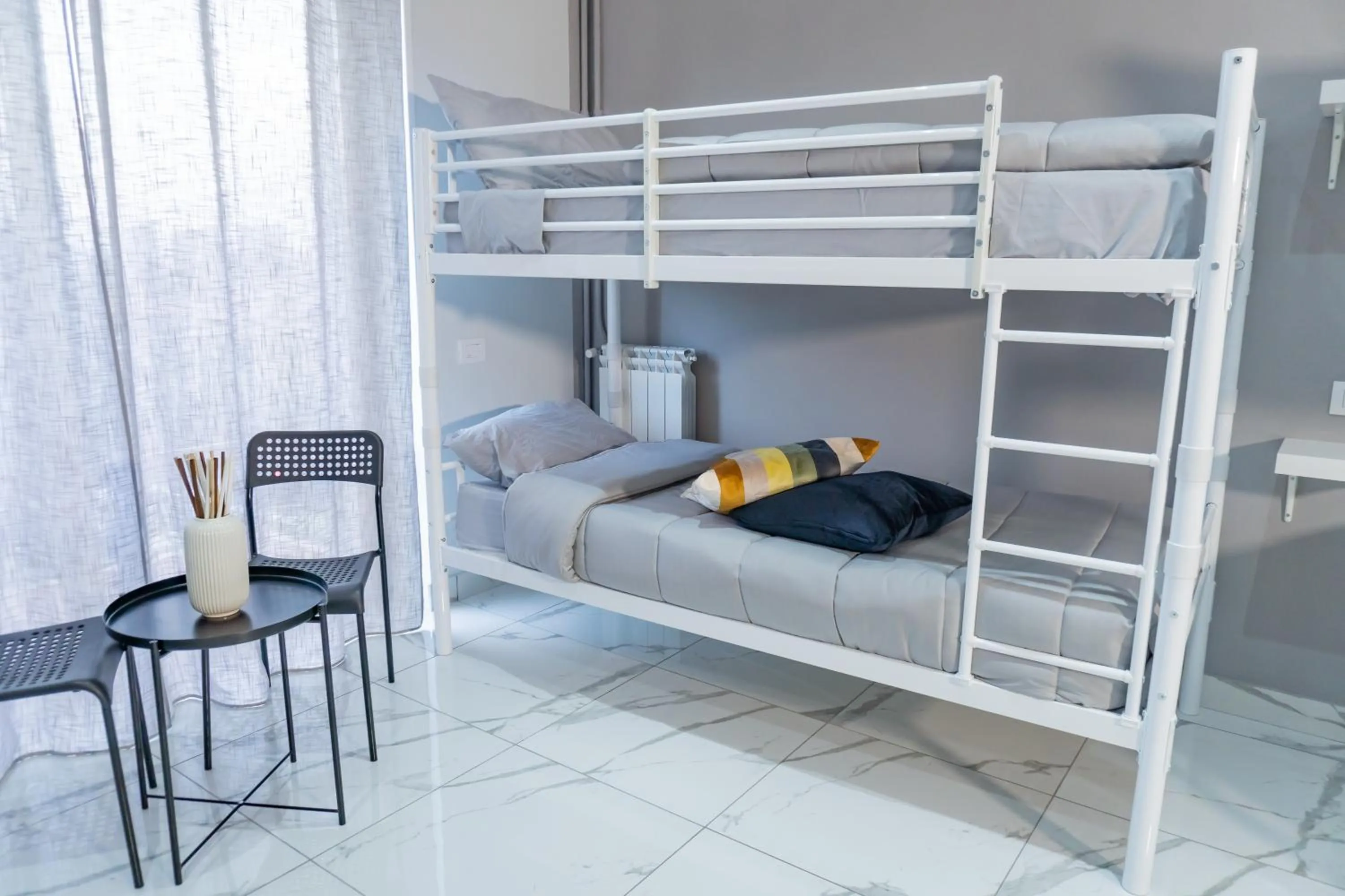 Bedroom, Bed in Hostel Partenope