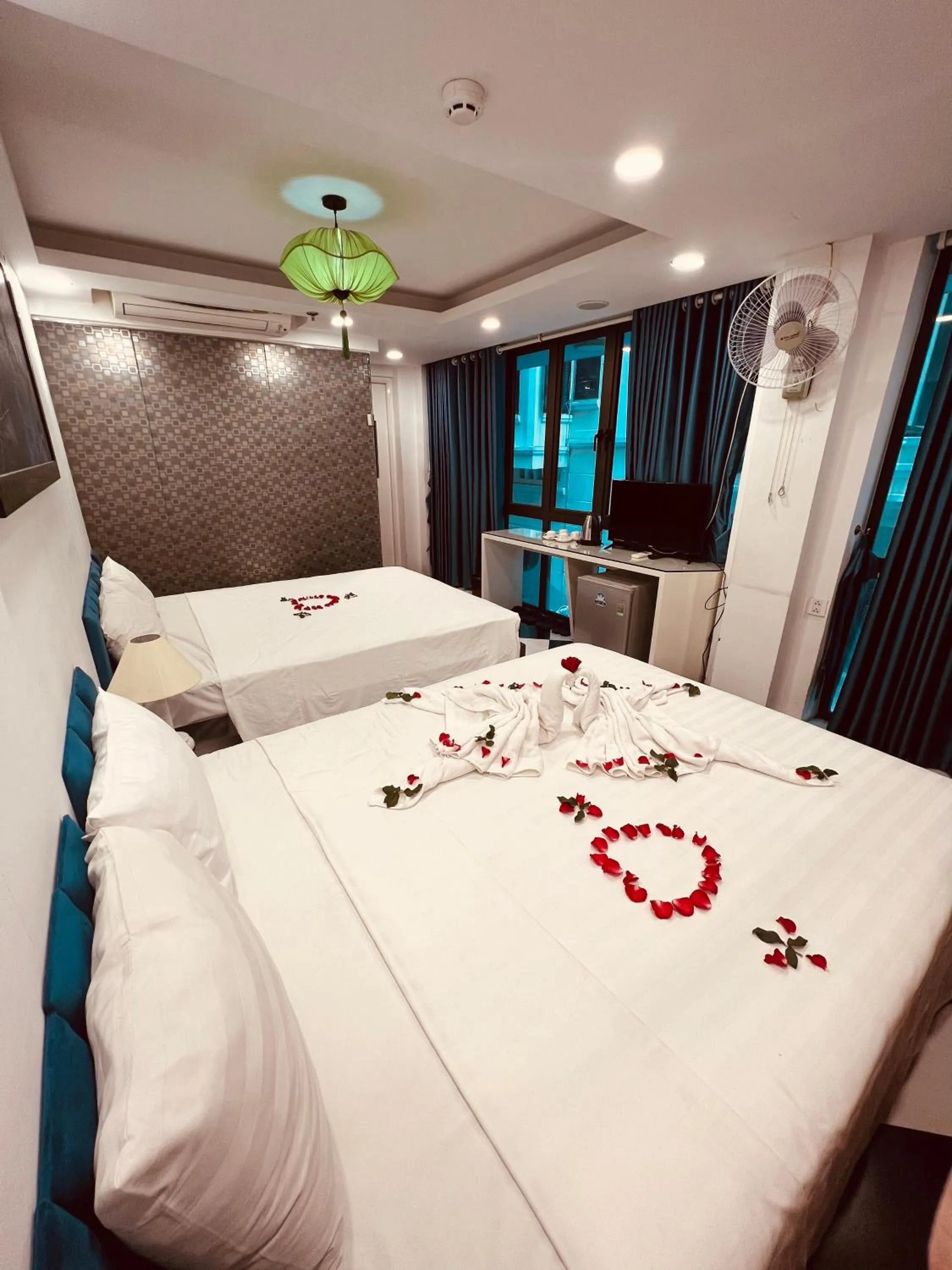 Photo of the whole room, Bed in Hanoi Prime Garden Hotel & Spa