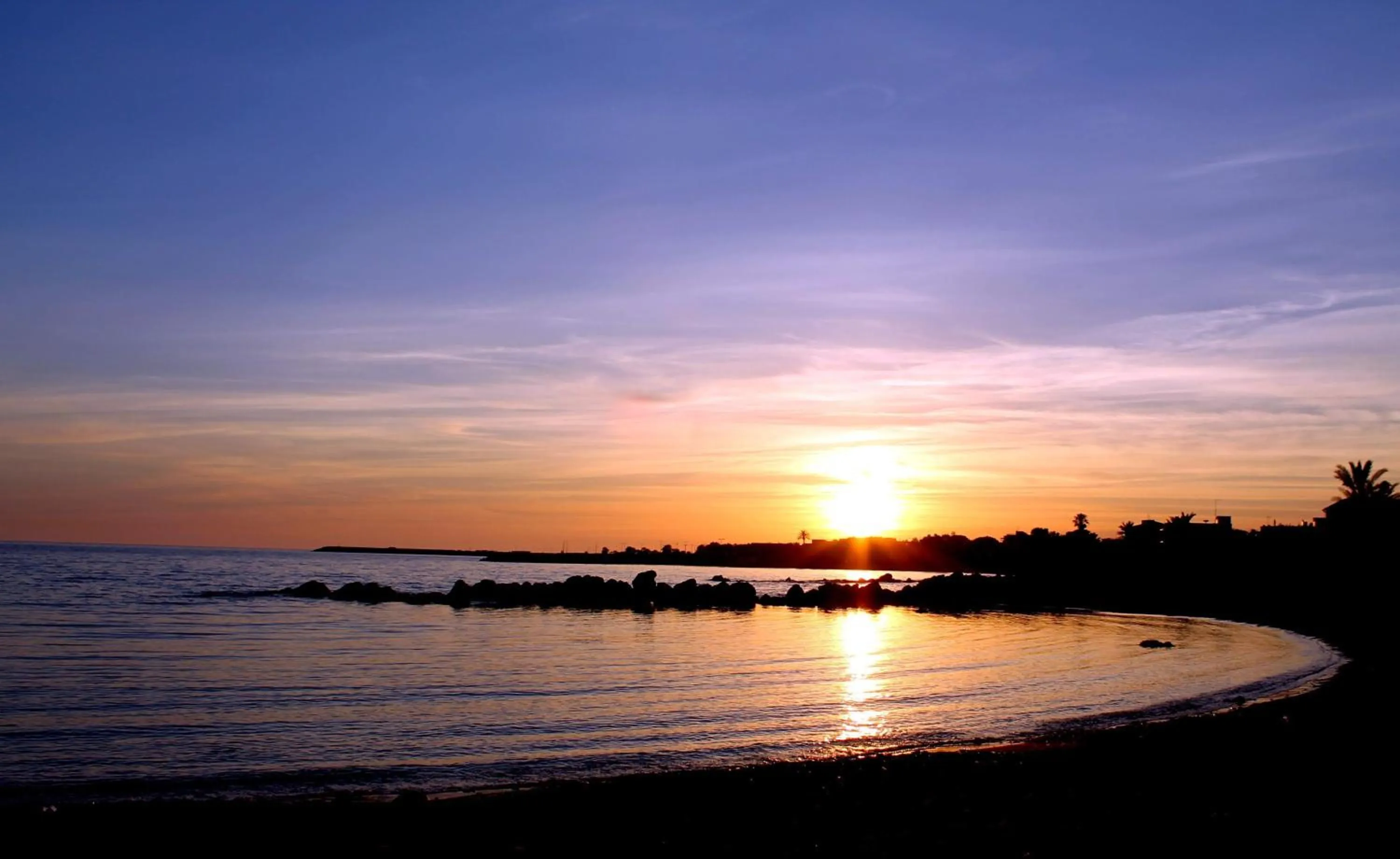 Sunset in B&B Nettuno San Leone