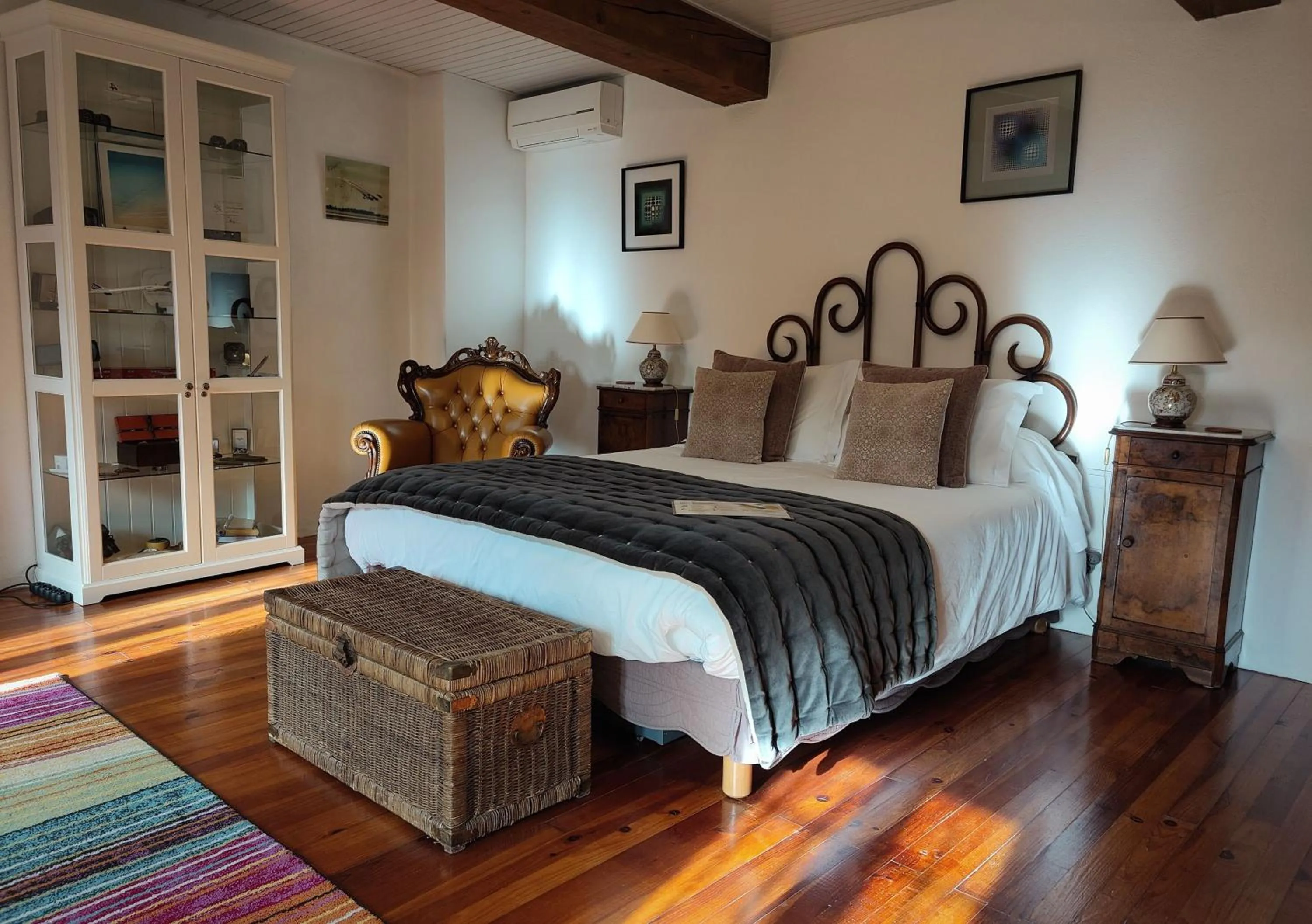 Bedroom, Bed in Mas Peu Del Causse