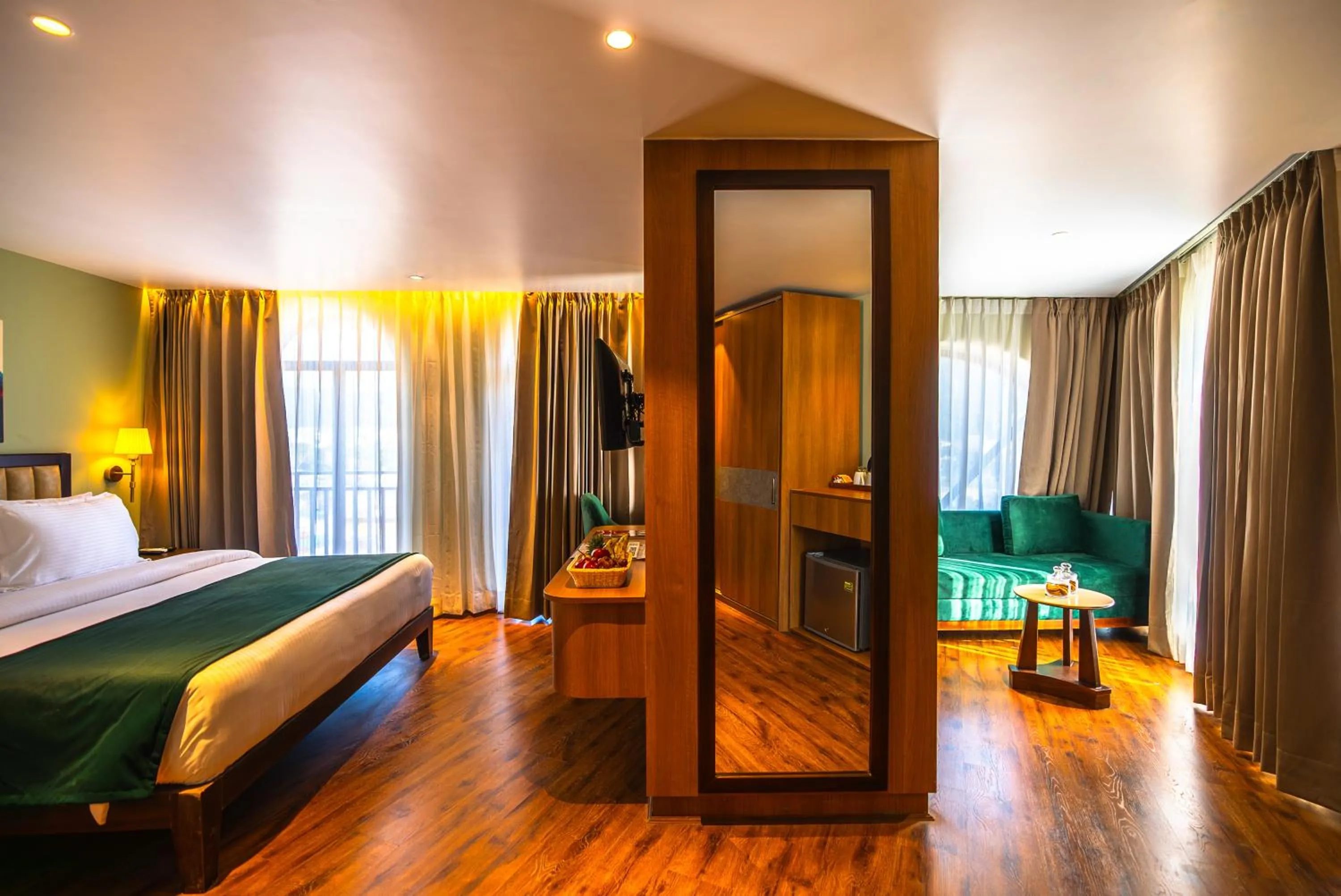 Photo of the whole room, Bed in Clarks Inn Express, Rishikesh