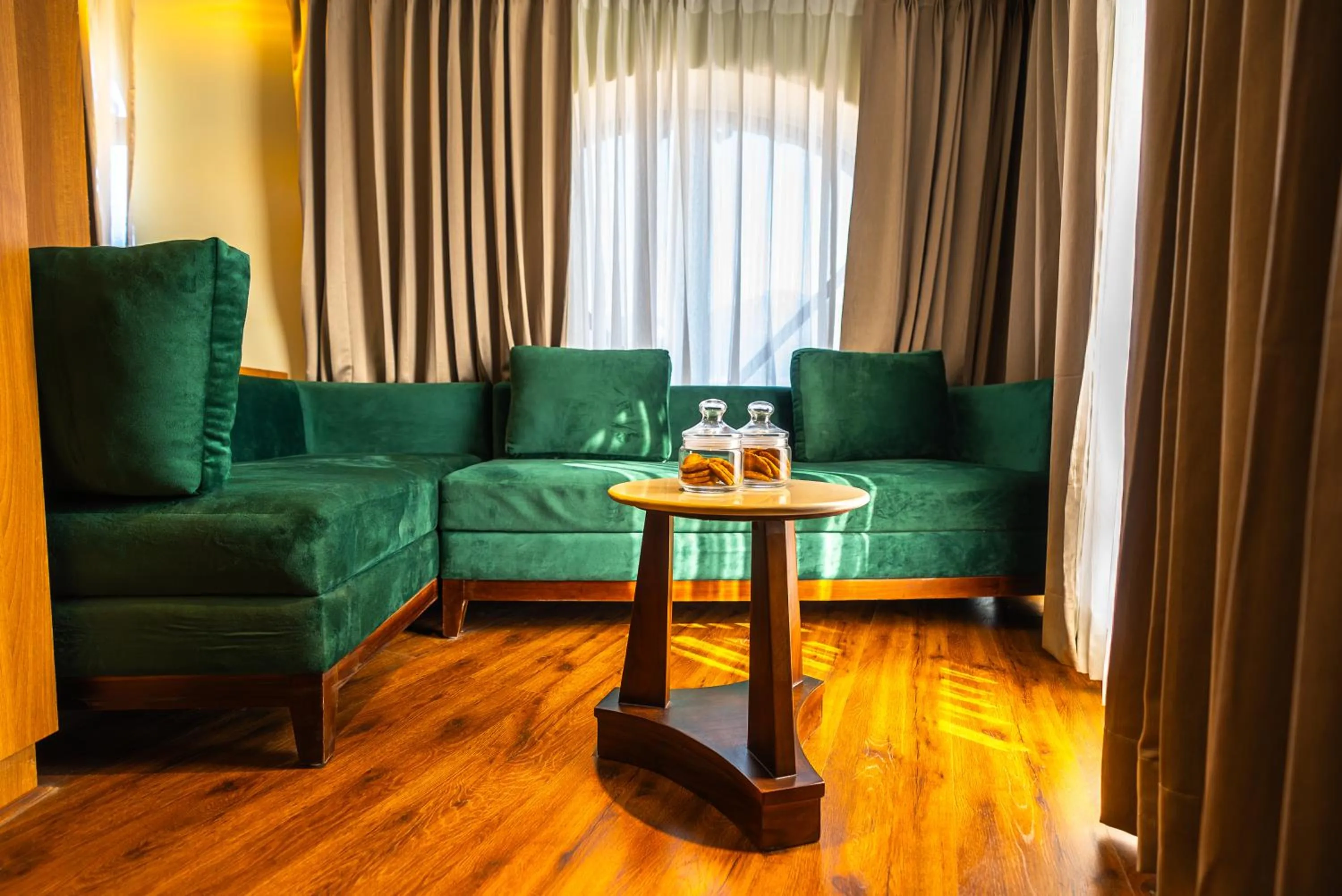 Seating area in Clarks Inn Express, Rishikesh