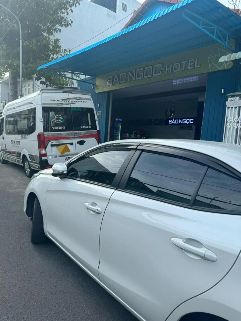 Parking in Bảo Ngọc Hotel