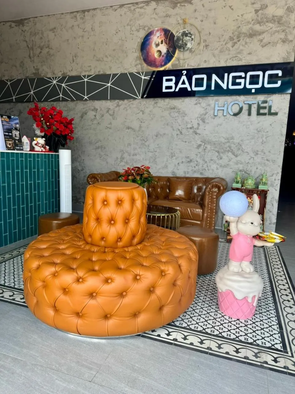 Lobby or reception in Bảo Ngọc Hotel