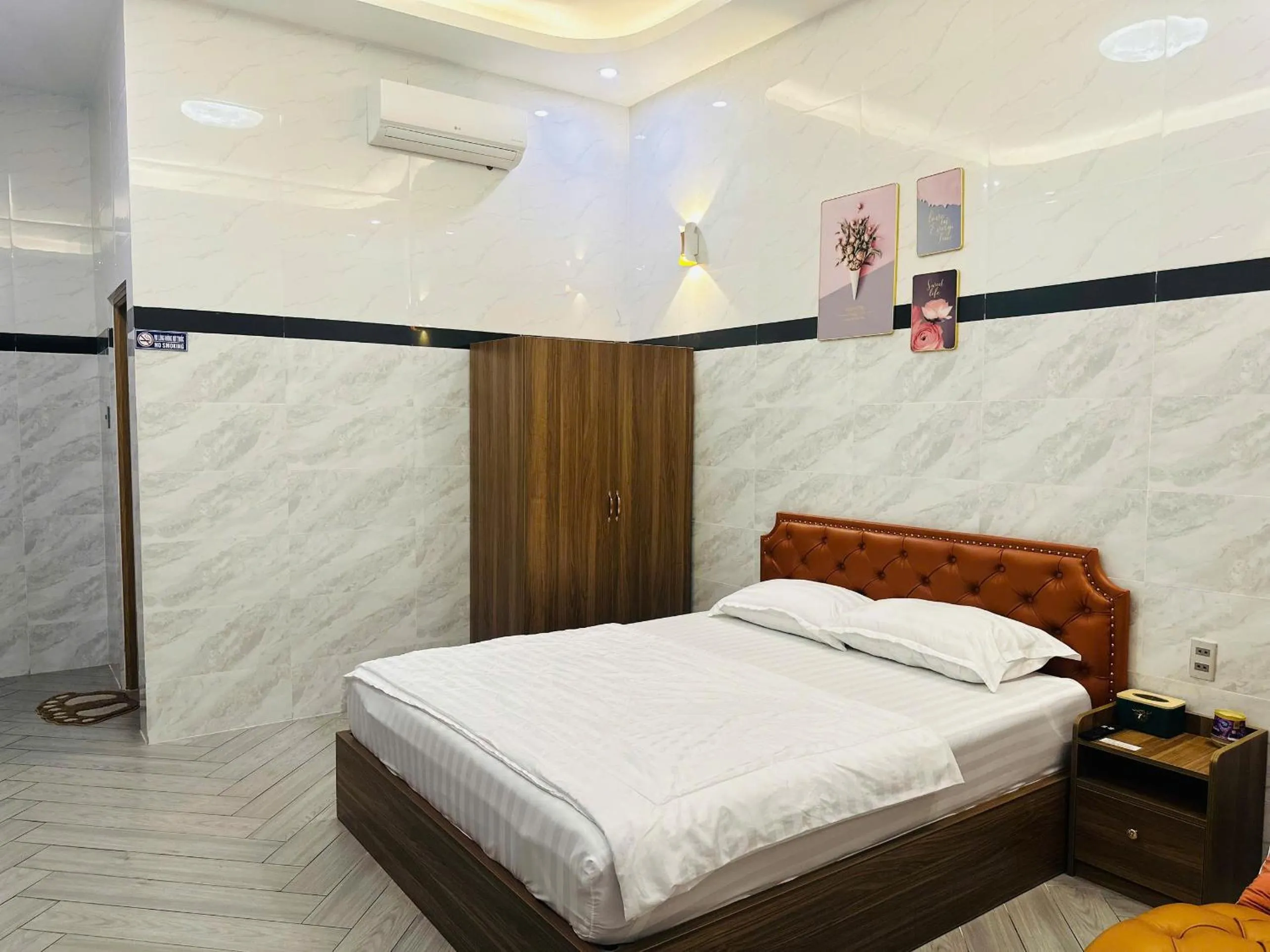 Bed in Bảo Ngọc Hotel