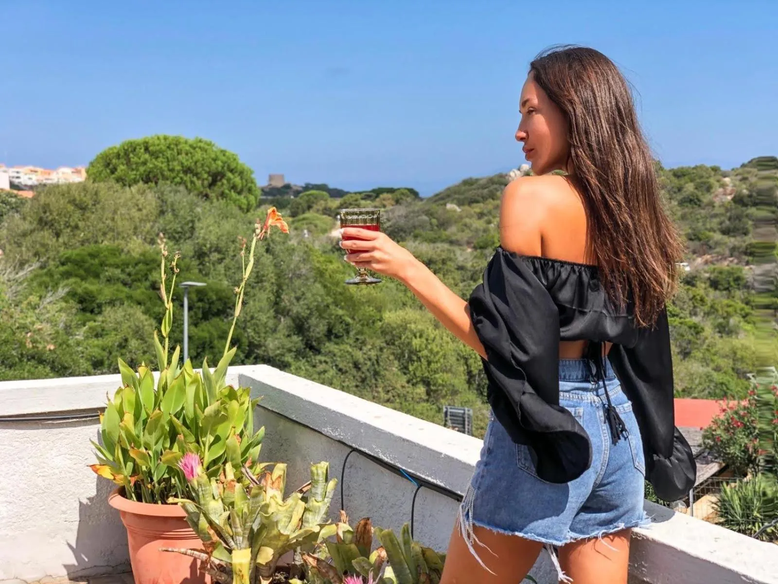 Garden in Villa Gandamar