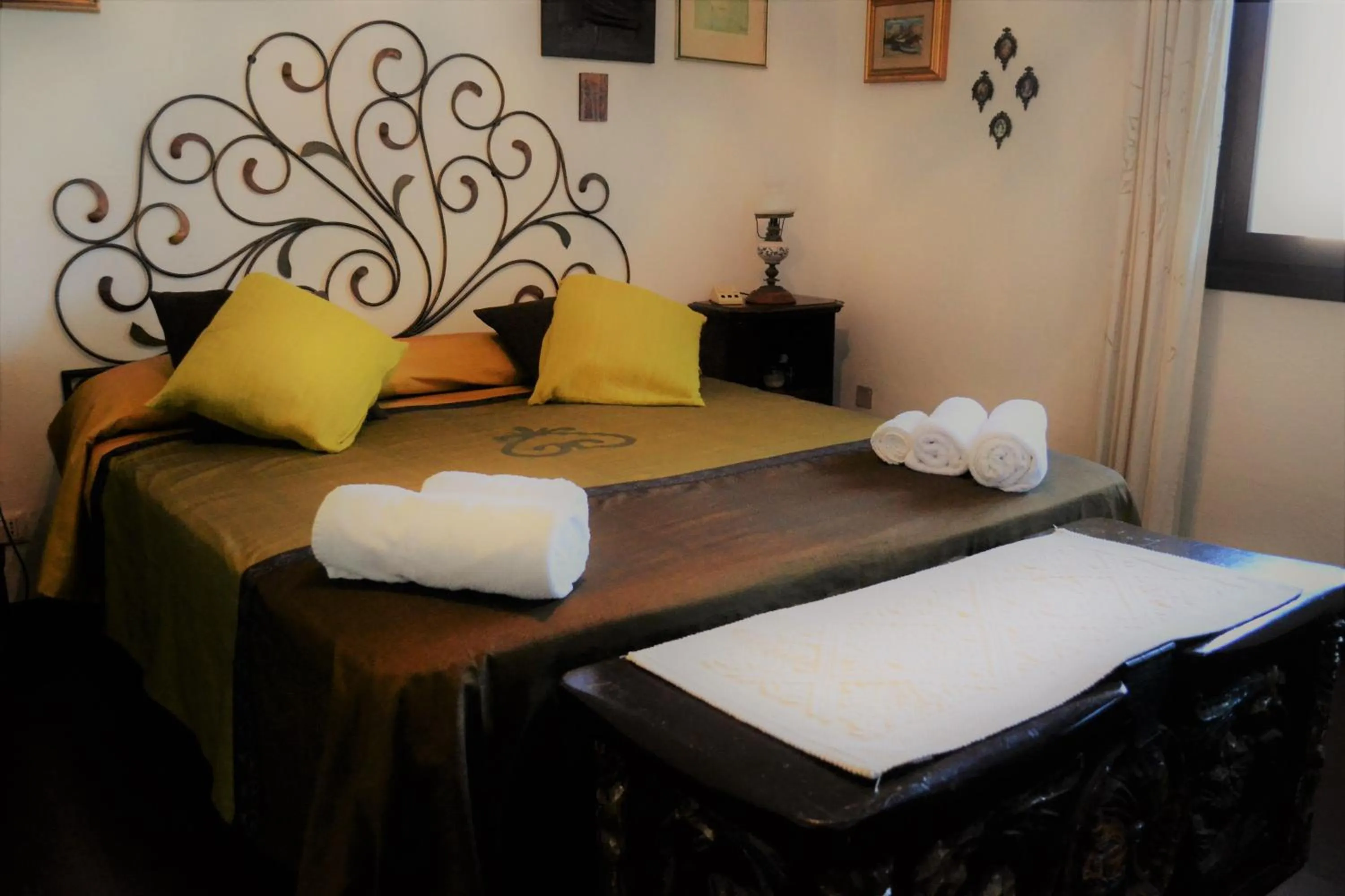 Bed in Villa Gandamar