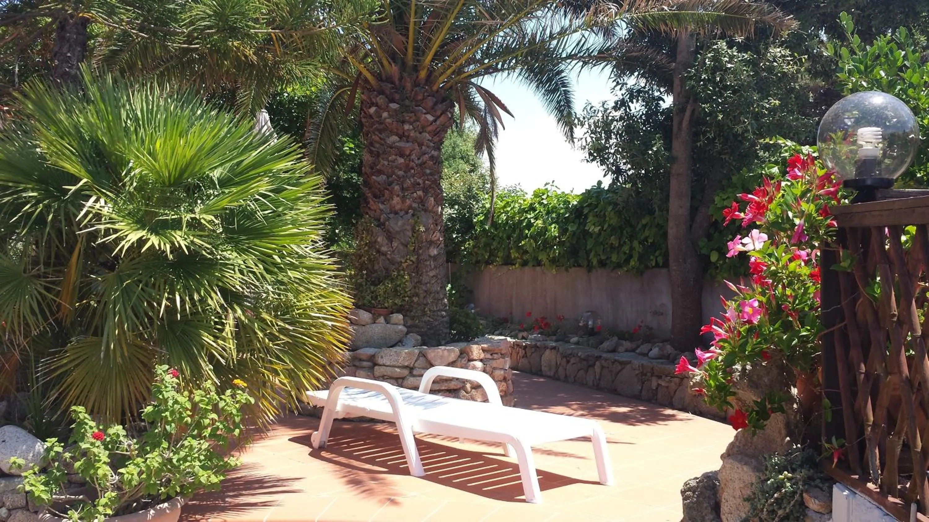 Garden in Villa Gandamar