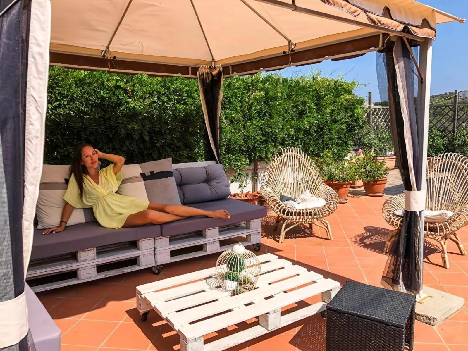 Balcony/Terrace in Villa Gandamar