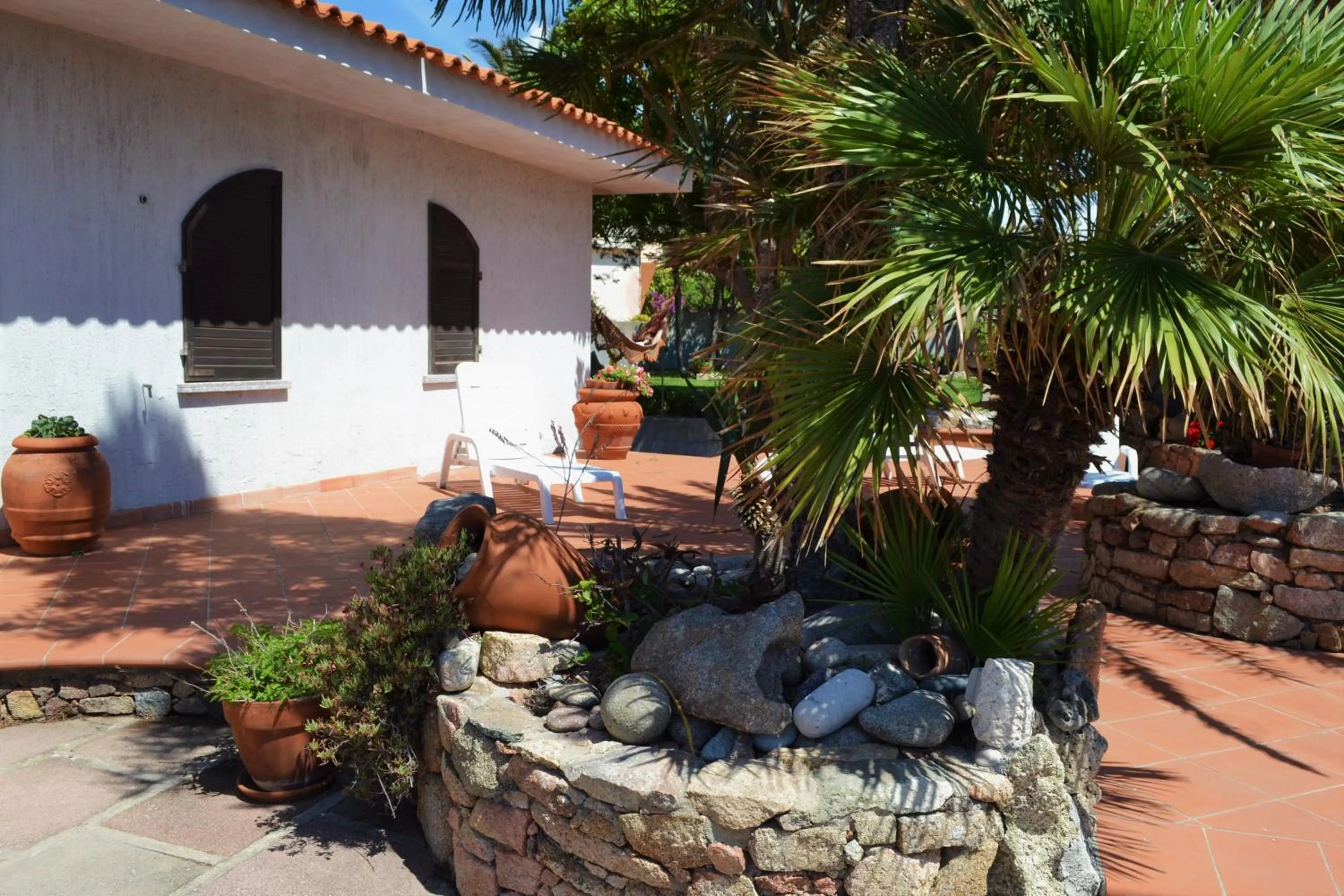 Garden in Villa Gandamar