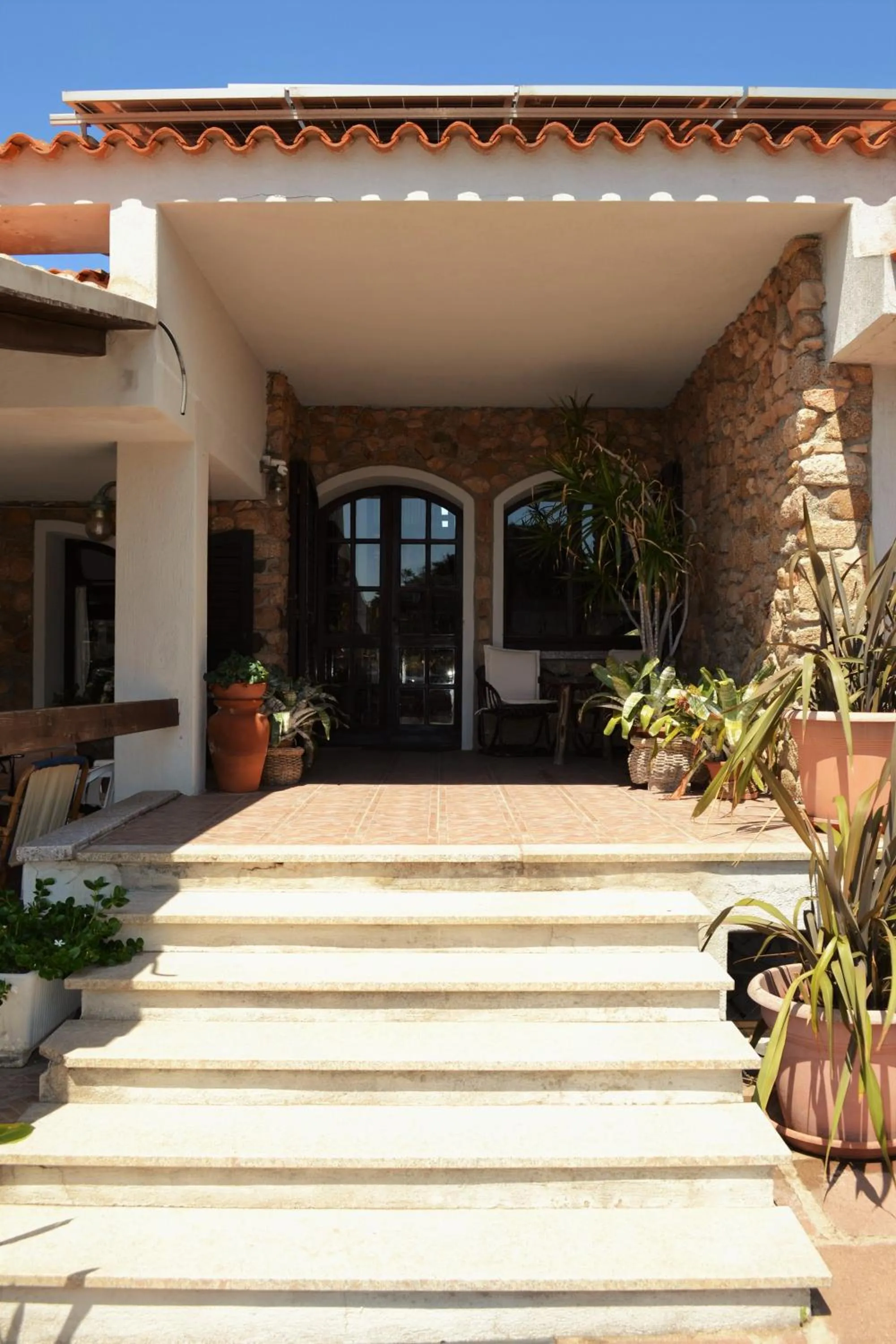 Facade/entrance in Villa Gandamar