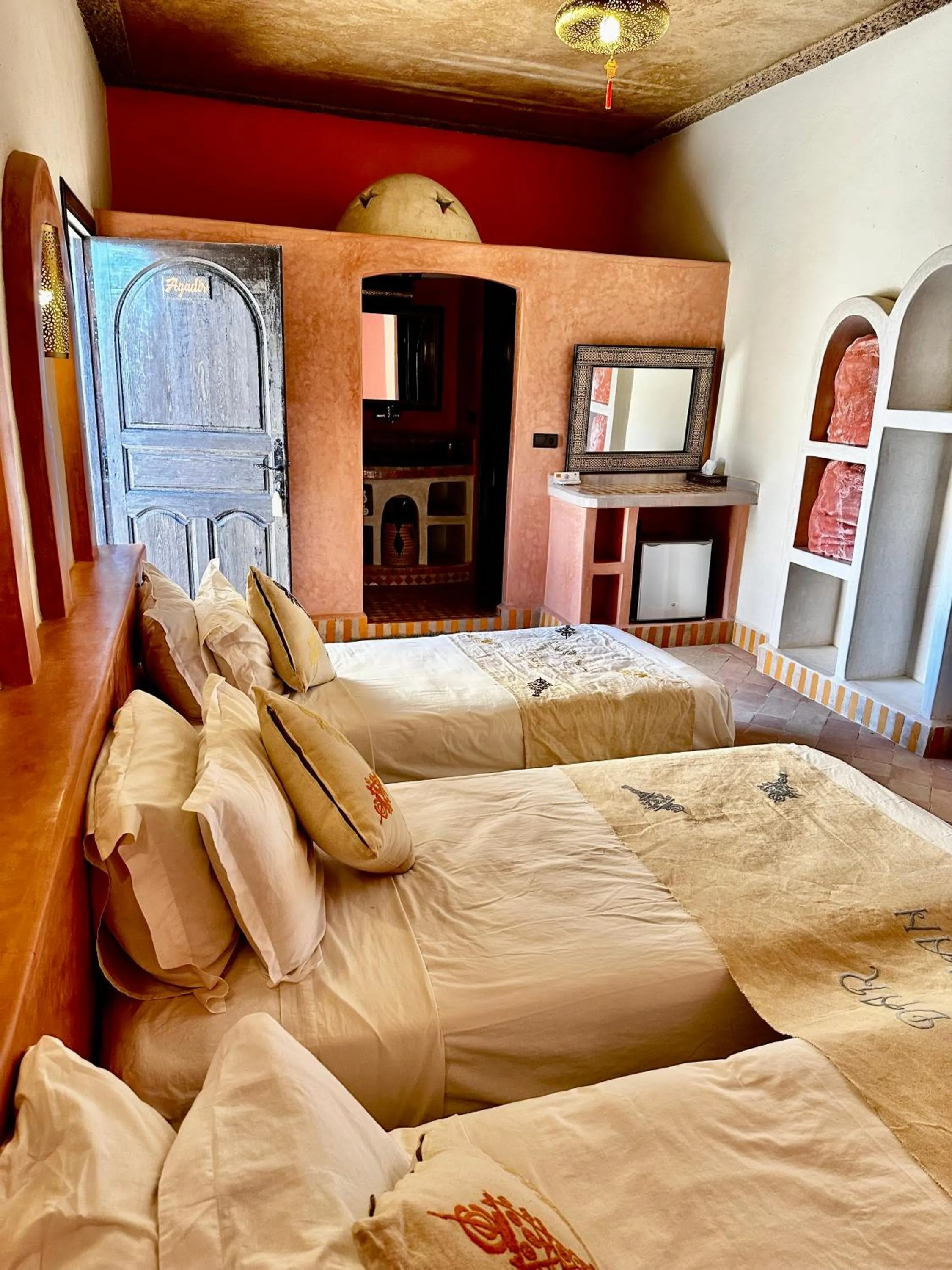 Bed in Dar Hassan Merzouga