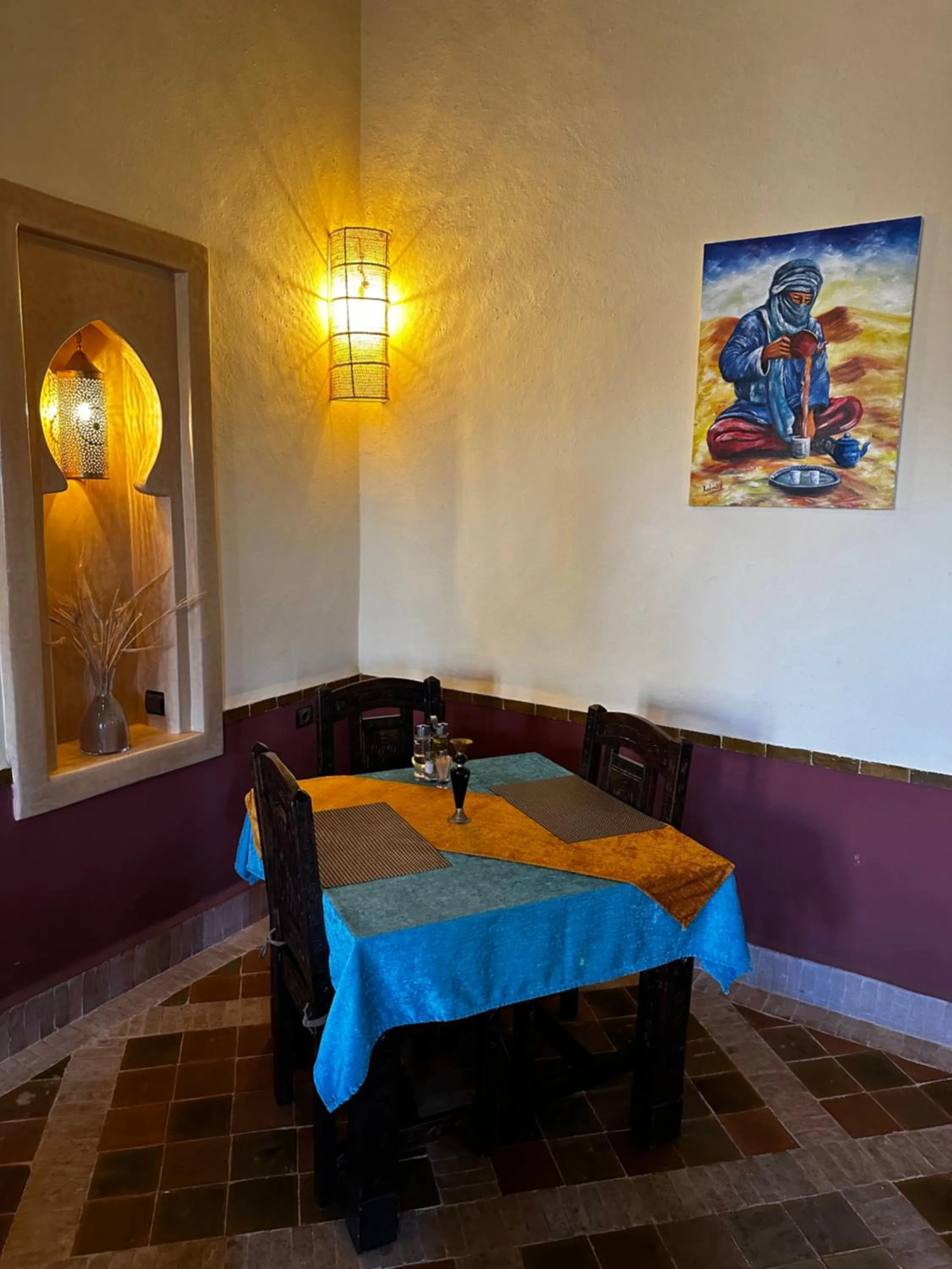 Living room in Dar Hassan Merzouga
