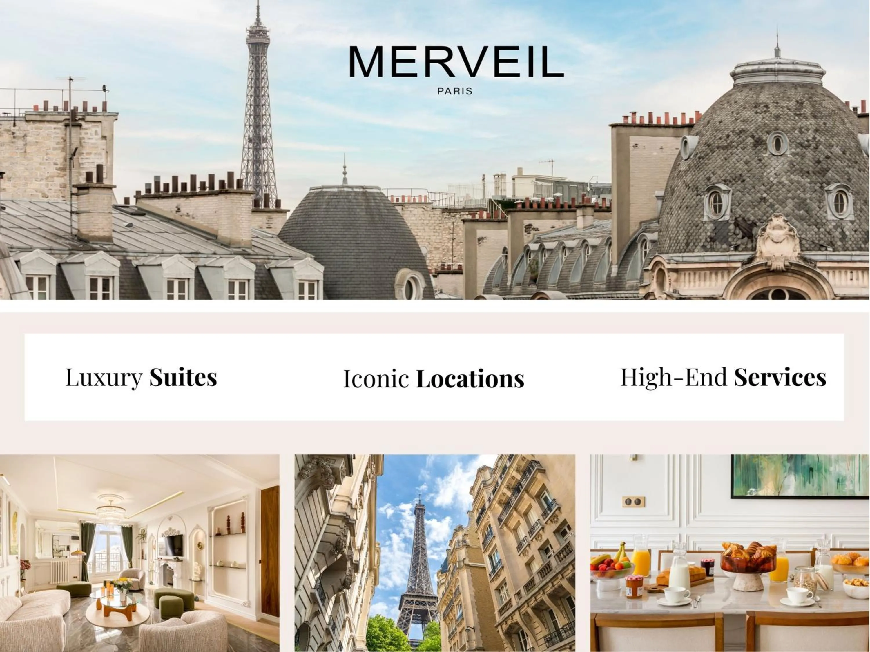 Merveil - Luxury Suite - Marais - Republique