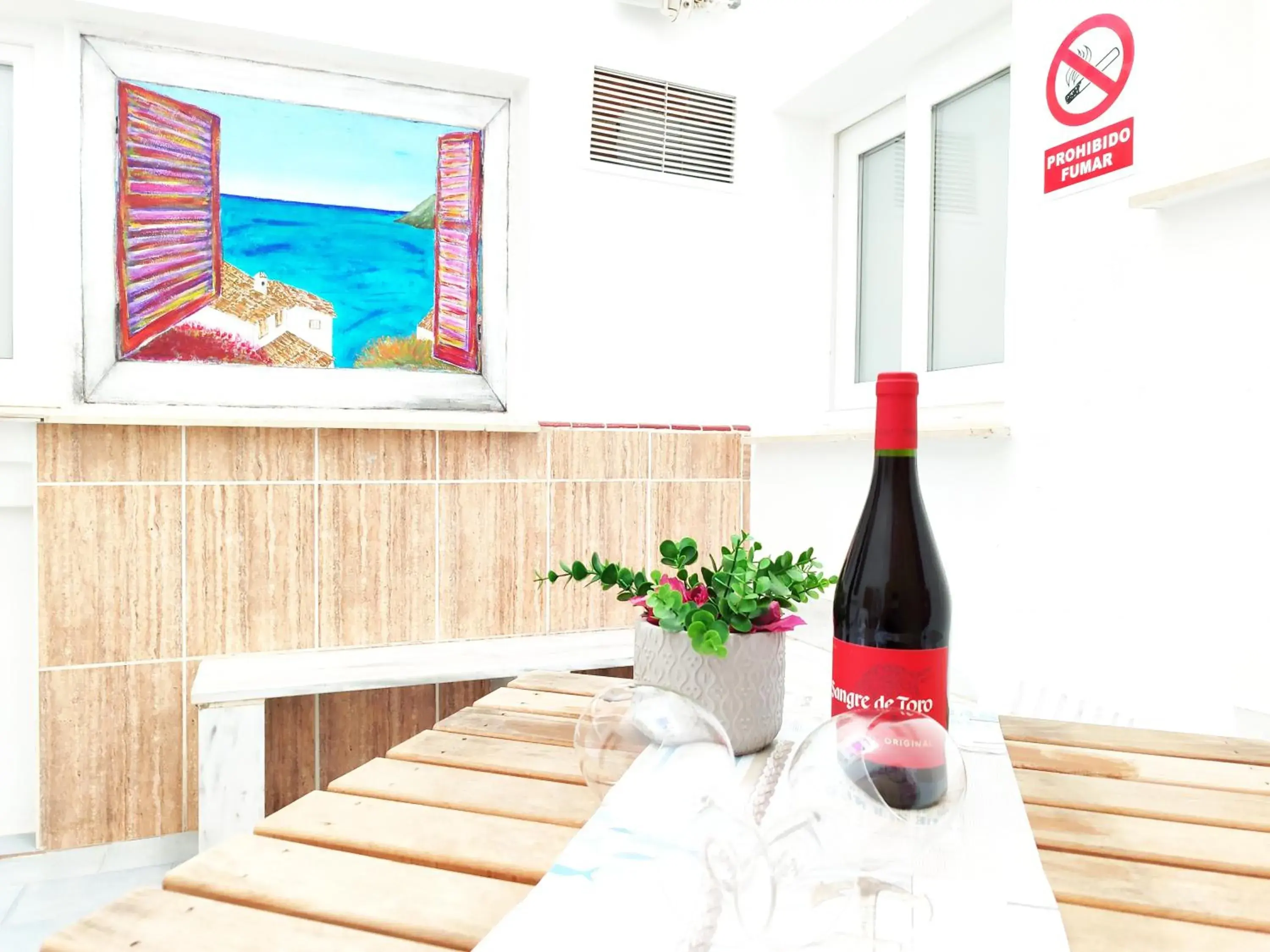 Bonito estudio con patio interior en Altea Bonito estudio con patio interior en Altea